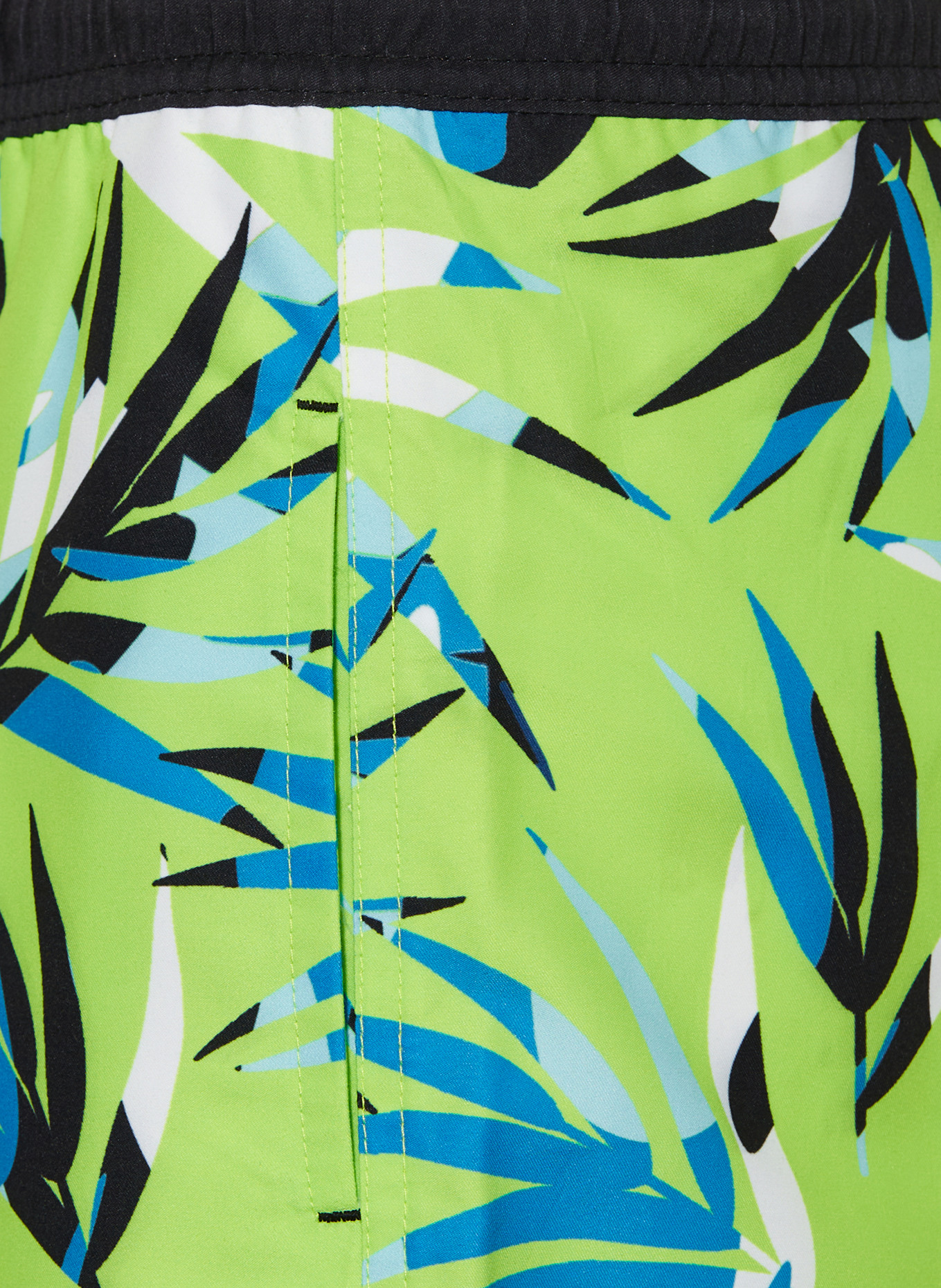 Sanetta Badeshorts mit UV-Schutz 50+: NEONGRÜN / PETROL / SCHWARZ