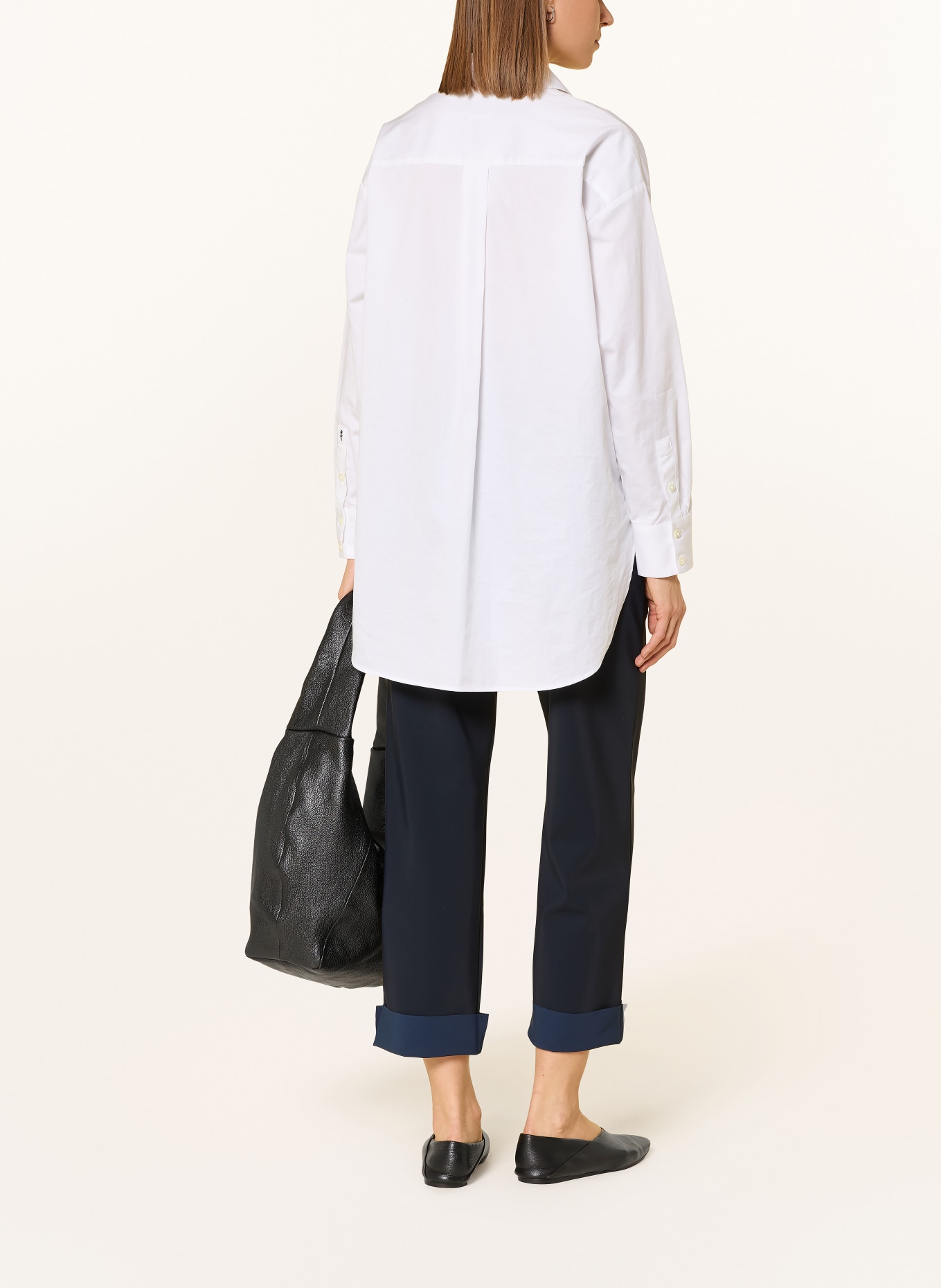 PNTS 7/8 pants THE FRIEND: DARK BLUE