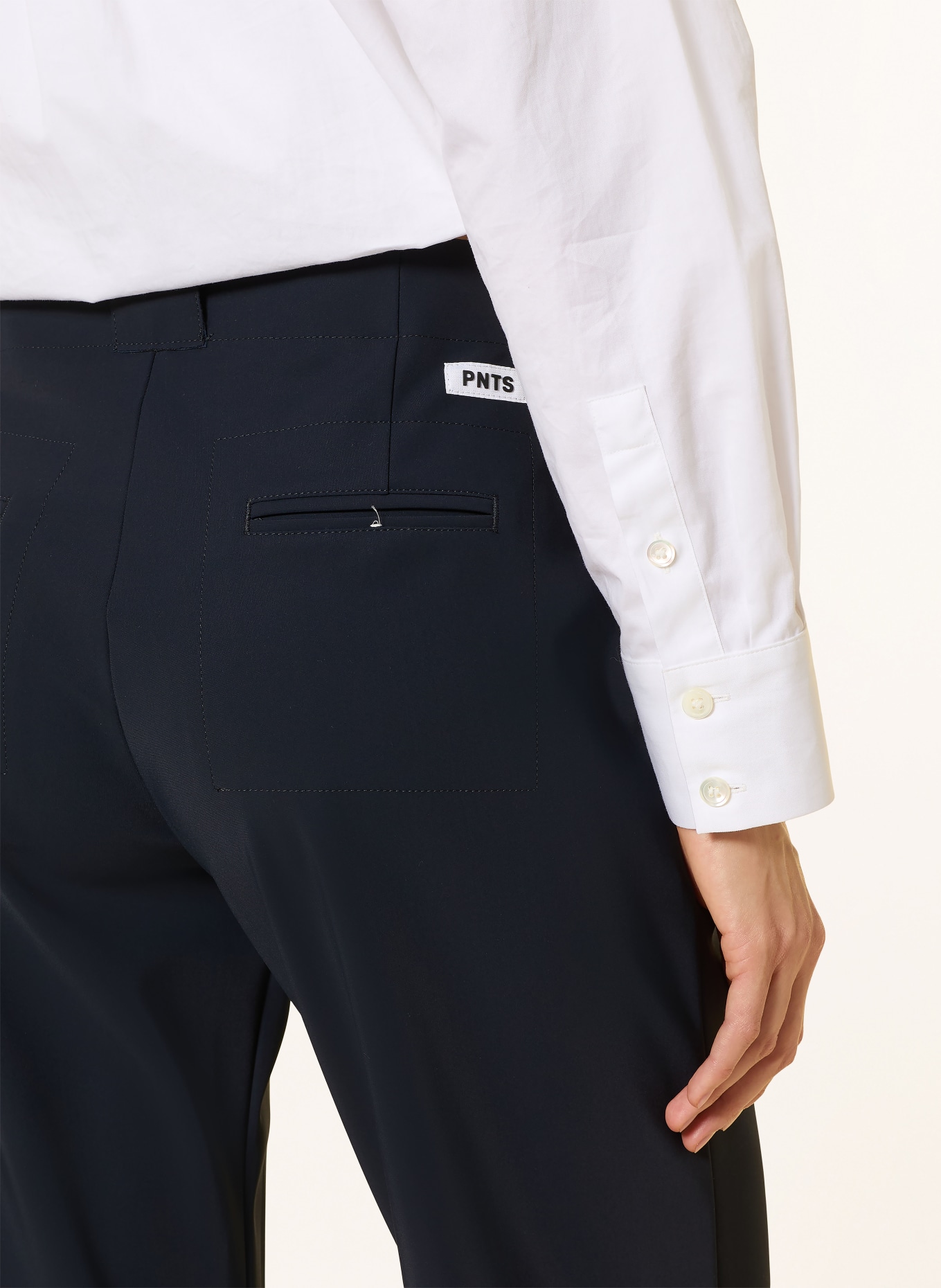 PNTS 7/8 pants THE FRIEND: DARK BLUE