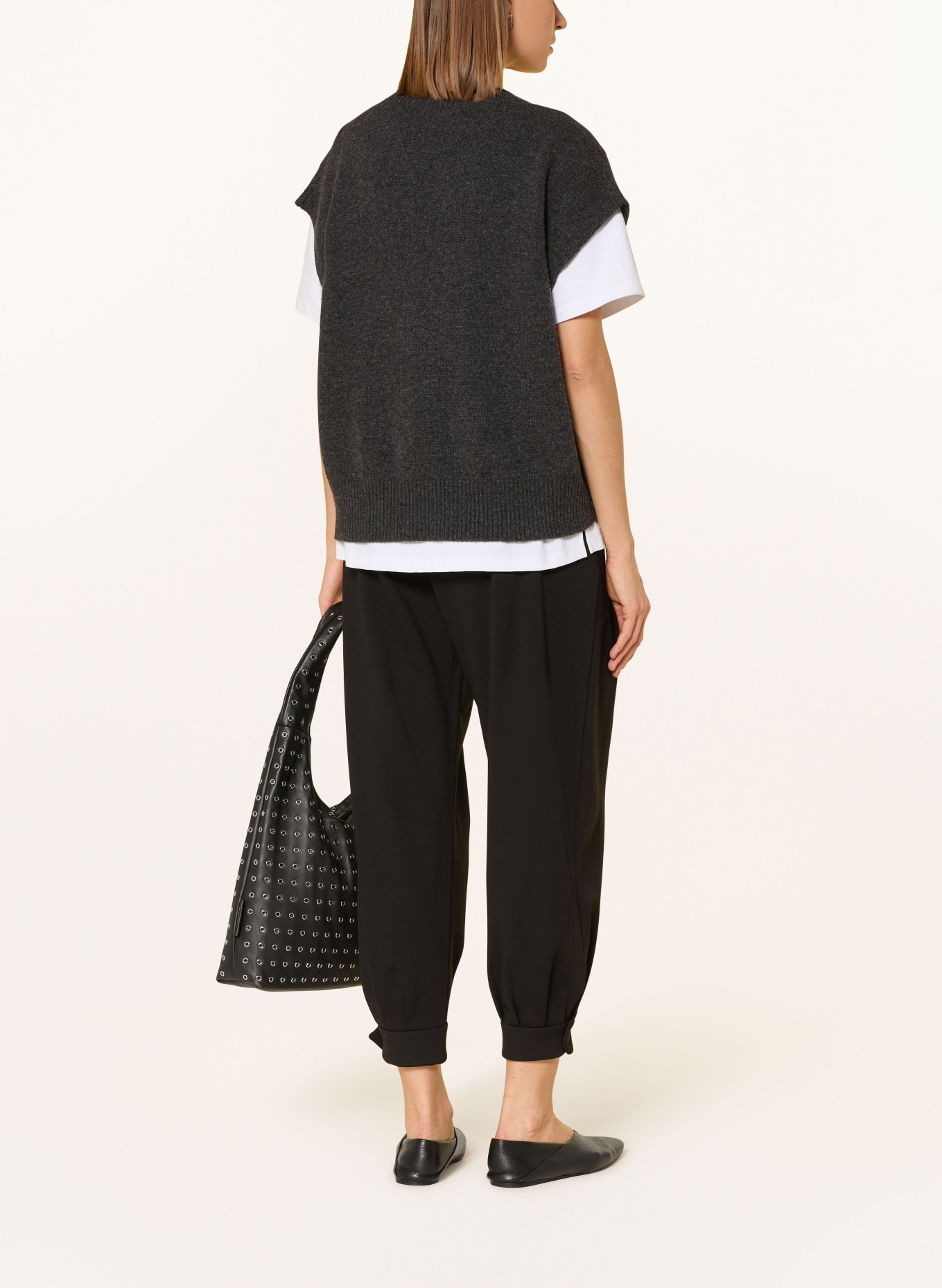 PNTS 7/8-Hose THE O SHAPE aus Jersey: 02 02