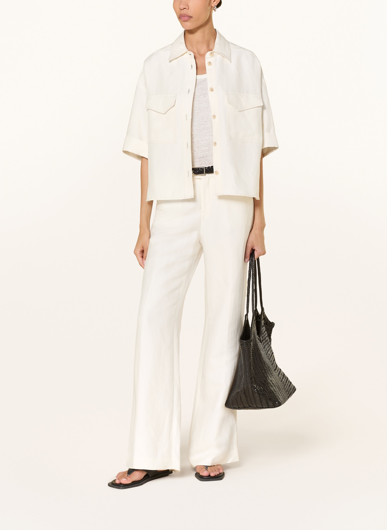 CLOSED Marlene pants FLYE: ECRU
