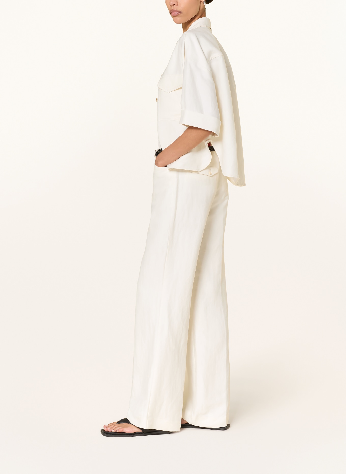 CLOSED Marlene pants FLYE: ECRU