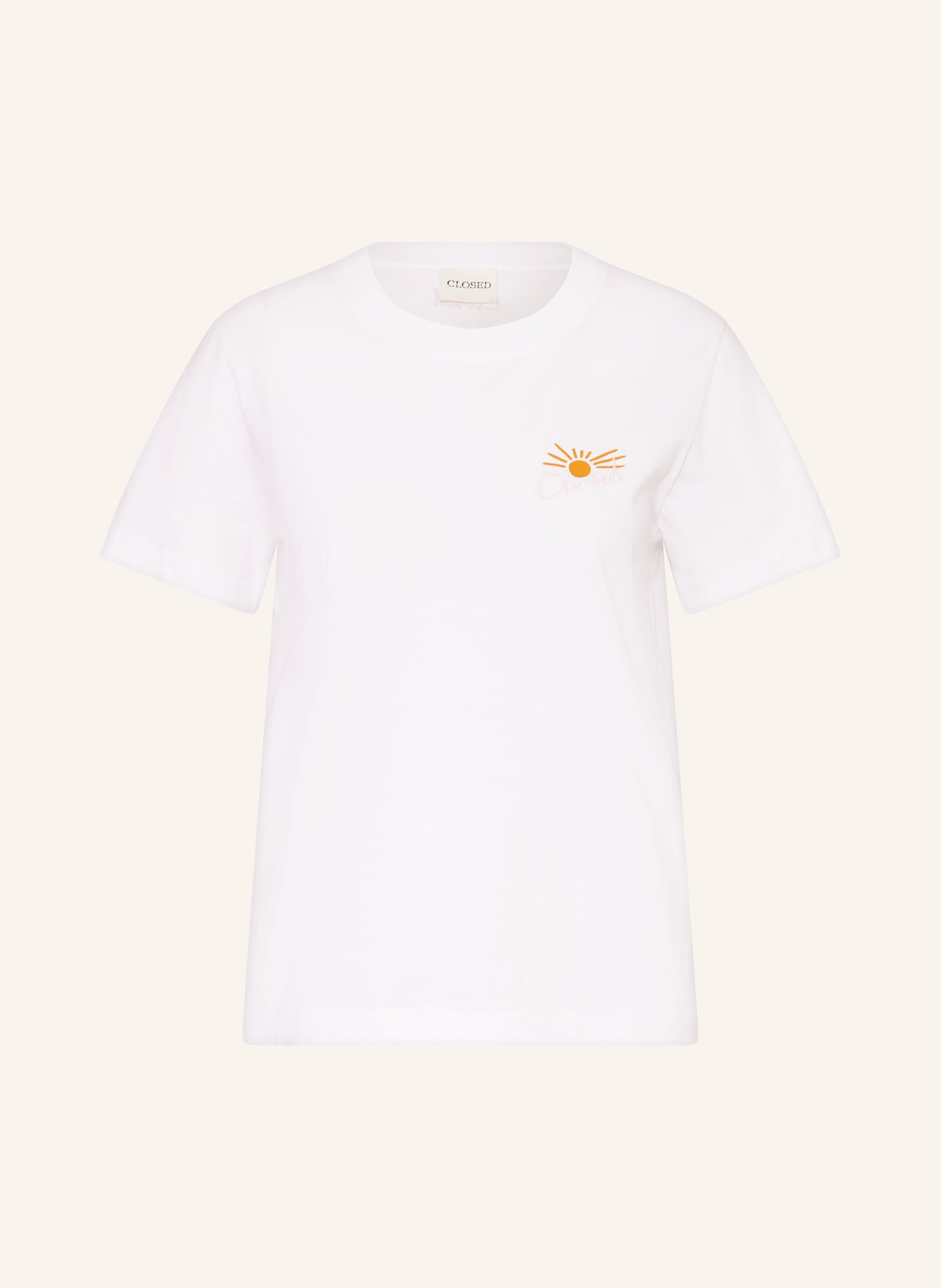 CLOSED T-Shirt: WEISS