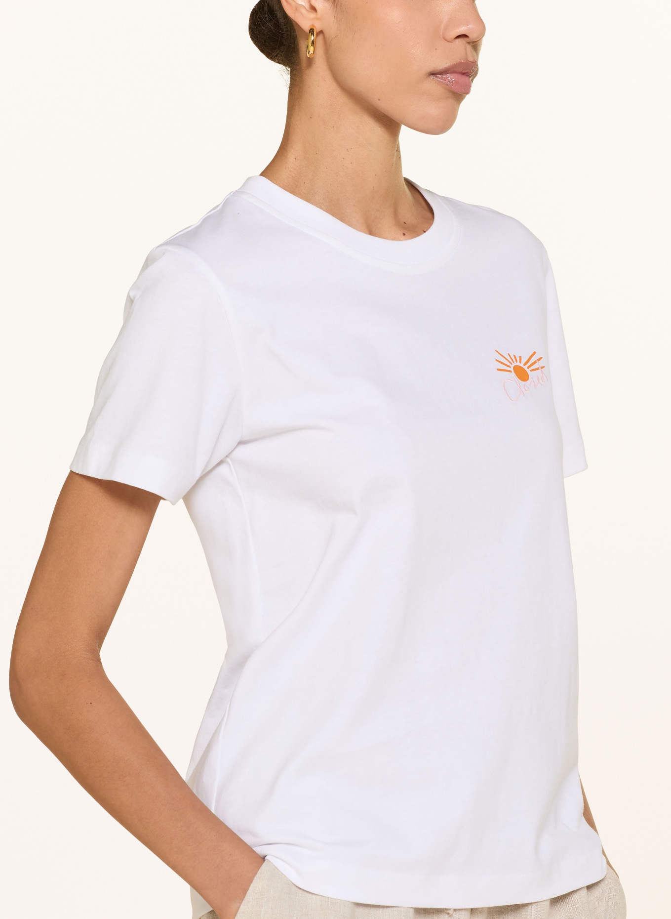 CLOSED T-Shirt: WEISS