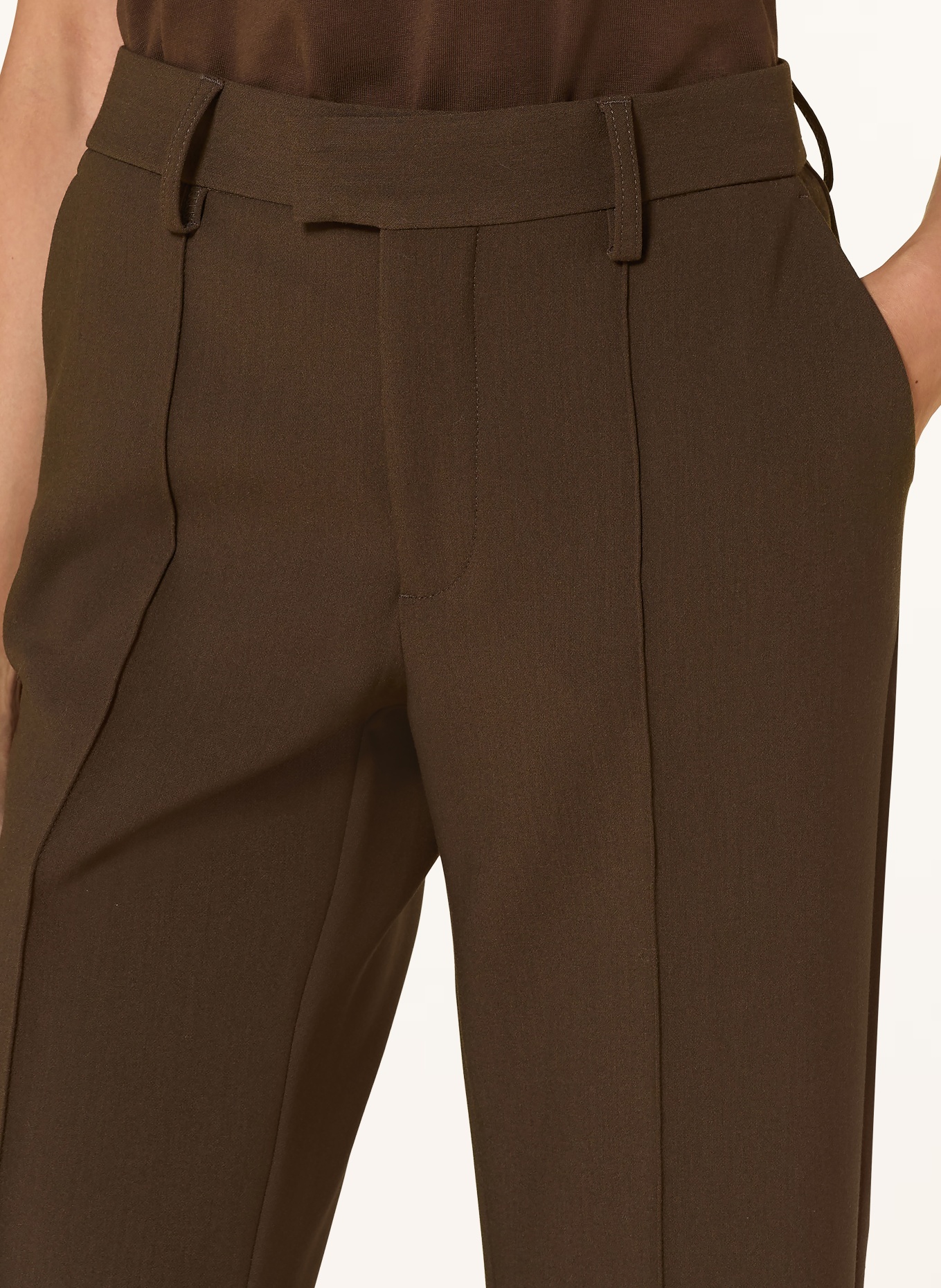 CLOSED Bootcut-Hose DENAIR: 777 Maple brown