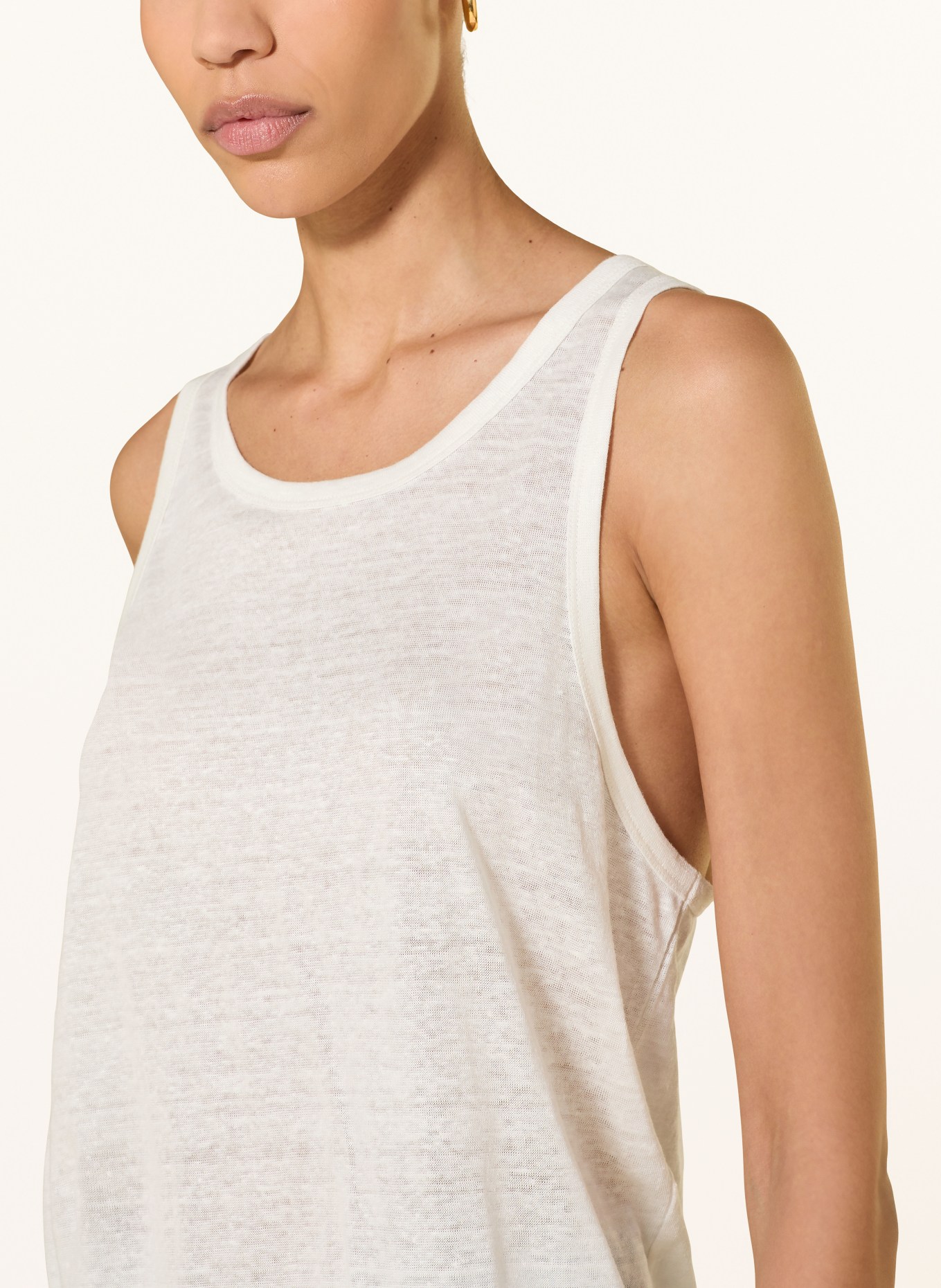 CLOSED Leinentop: CREME