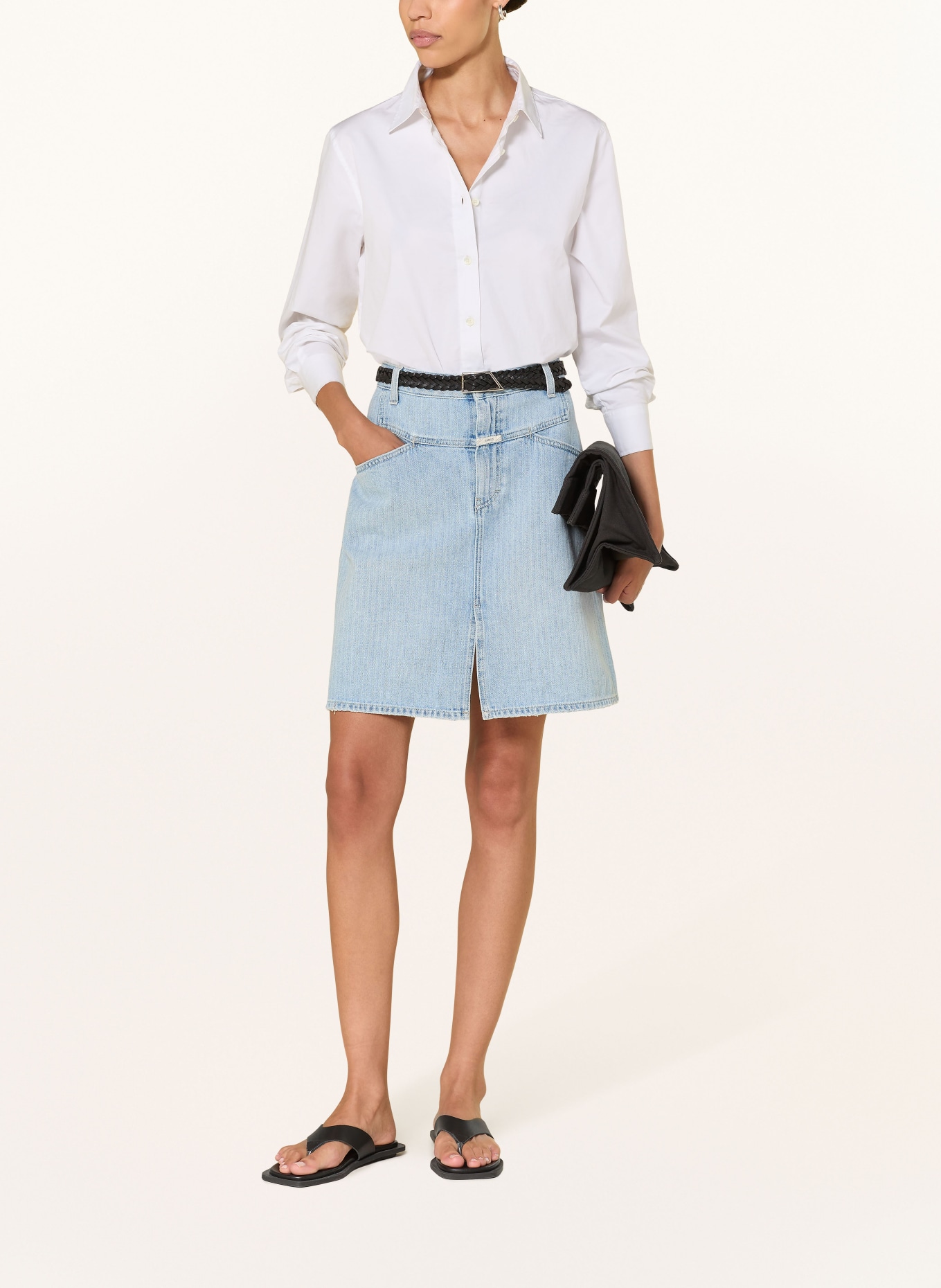 CLOSED Jeansrok STOVER-X: LICHTBLAUW