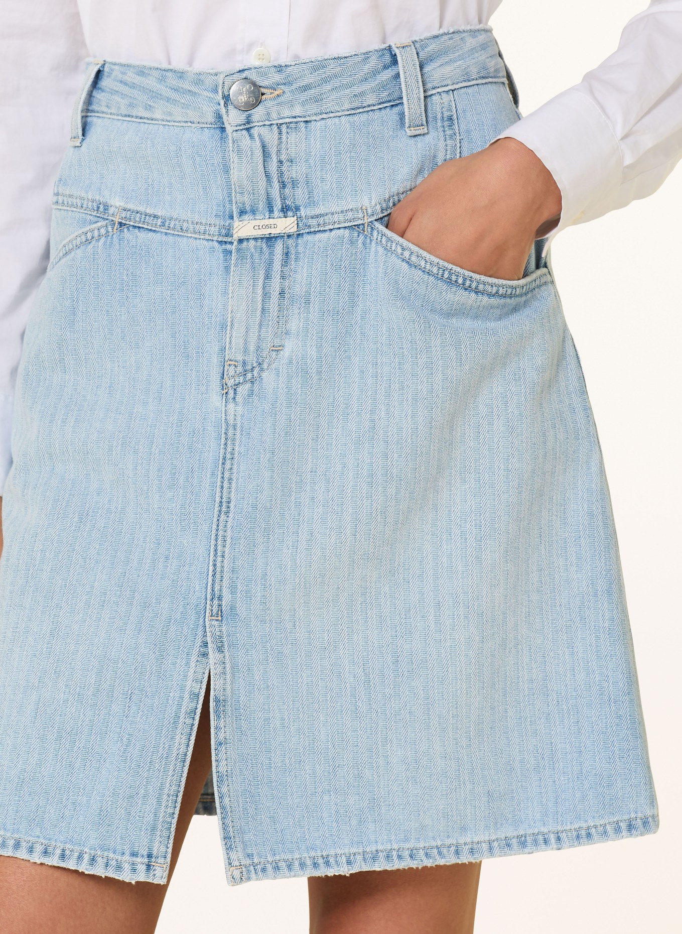 CLOSED Jeansrok STOVER-X: LICHTBLAUW