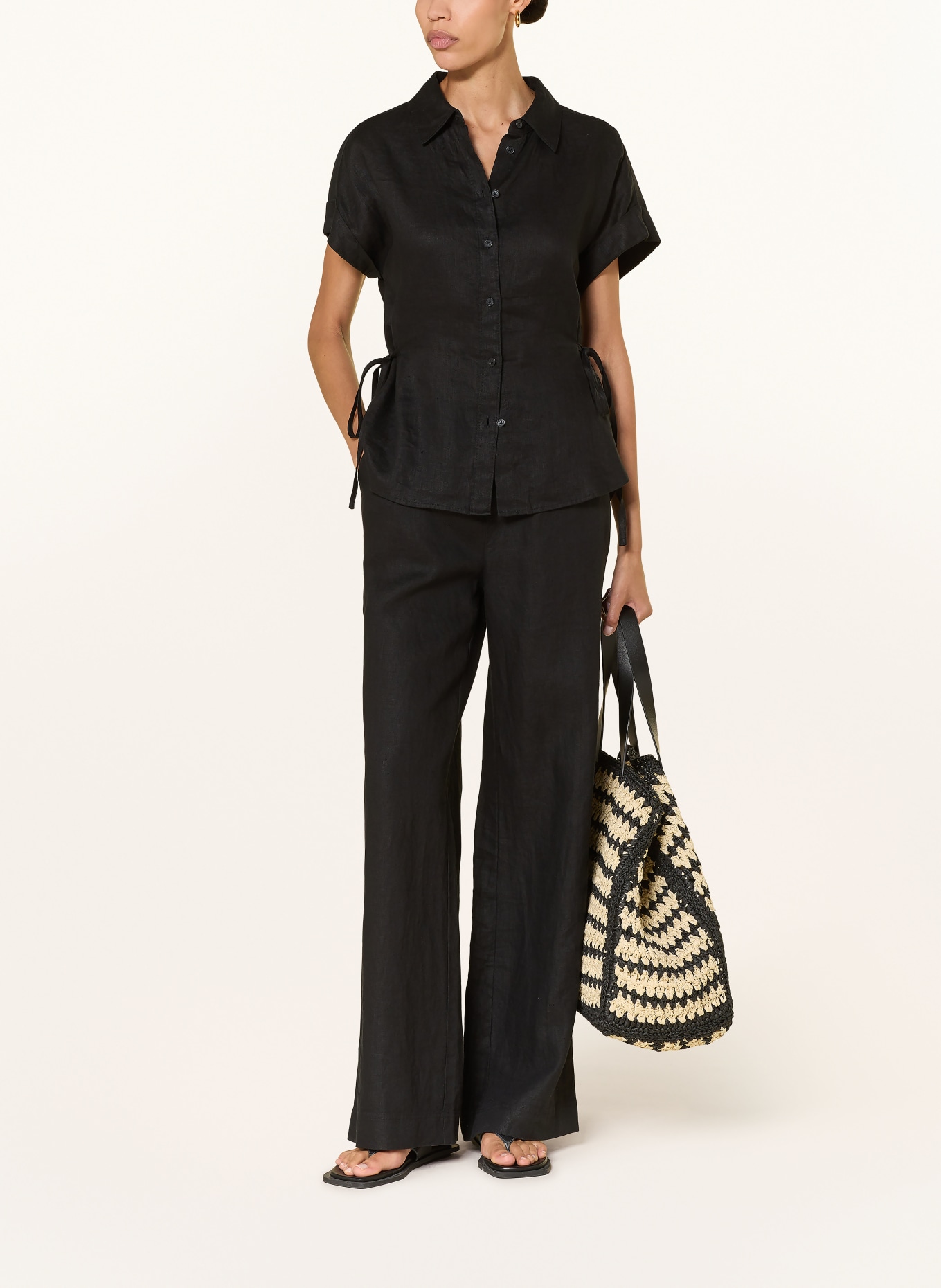 CLOSED Broek WINONA: ZWART