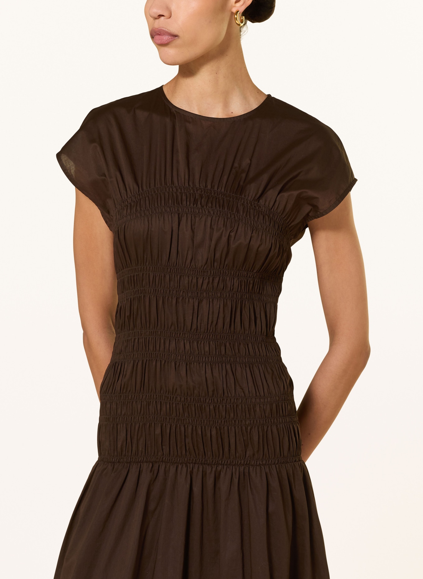 CLOSED Maxikleid: DUNKELBRAUN