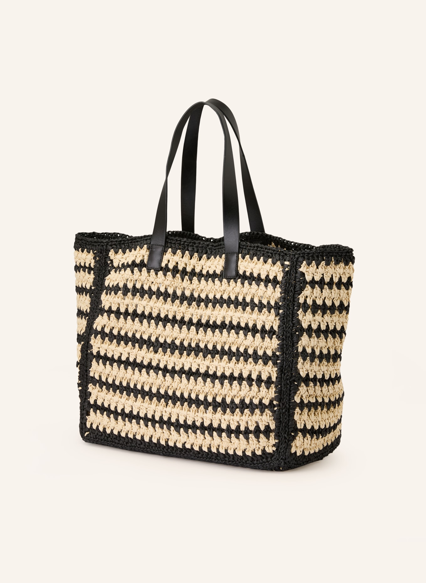 CLOSED Shopper: BEIGE / SCHWARZ