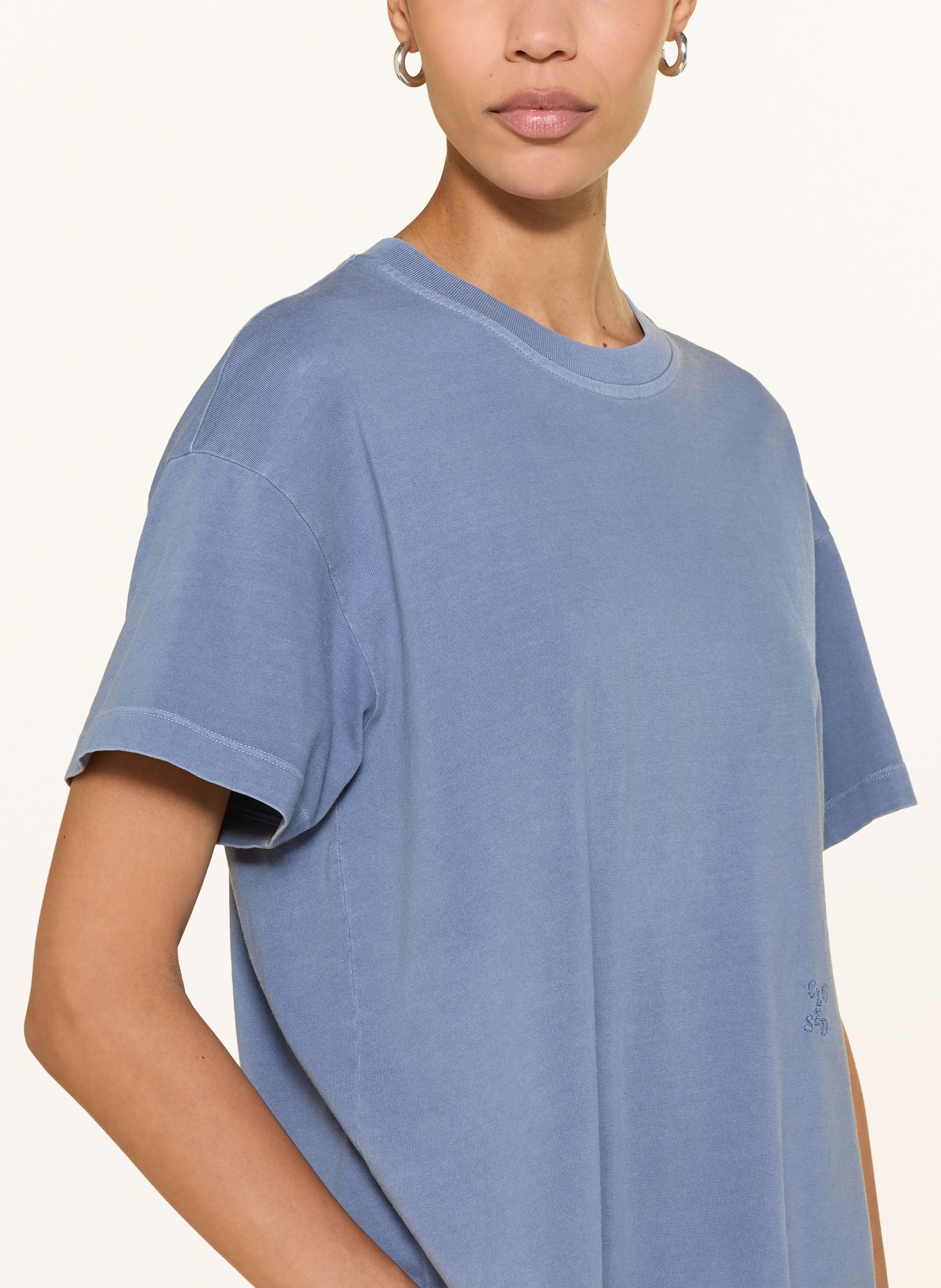 CLOSED T-shirt: BLAUWGRIJS