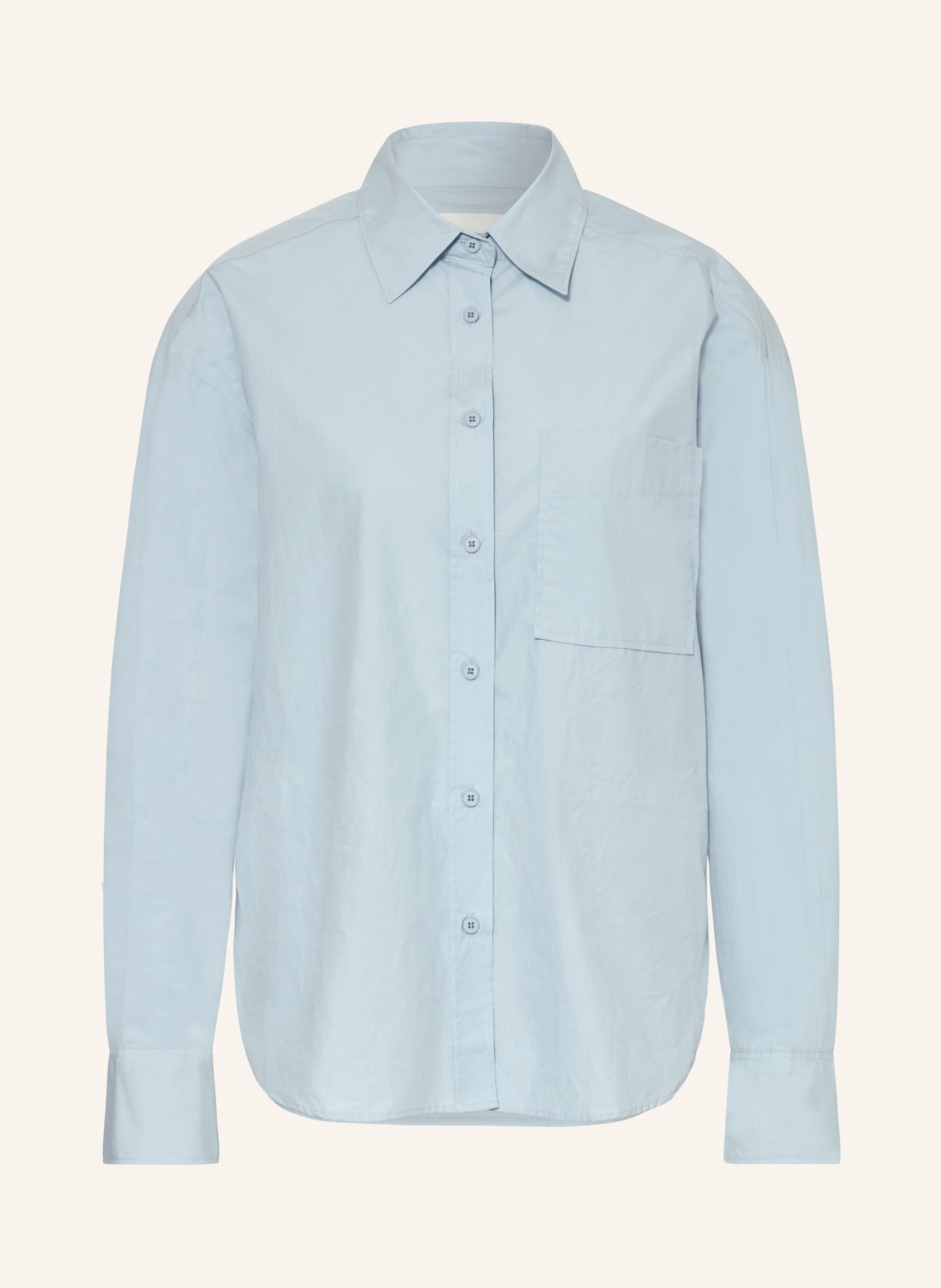 CLOSED Hemdbluse HUMMER: HELLBLAU