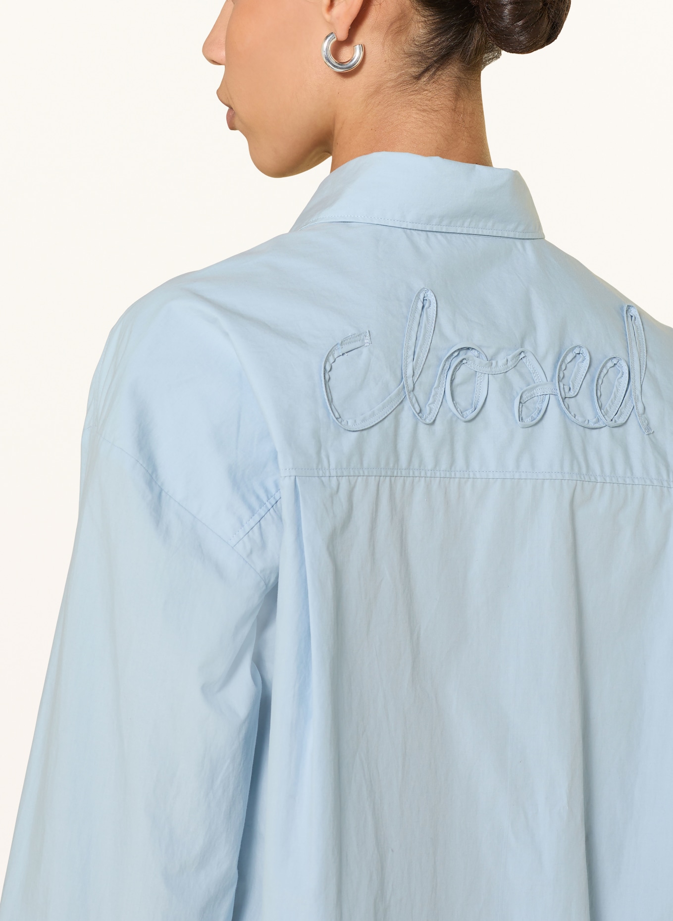 CLOSED Hemdbluse HUMMER: HELLBLAU