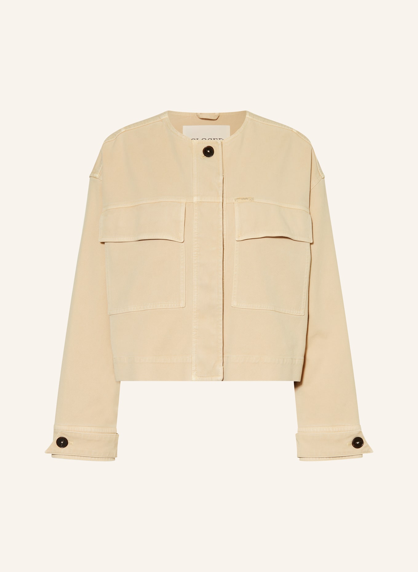 CLOSED Kastenjacke: BEIGE