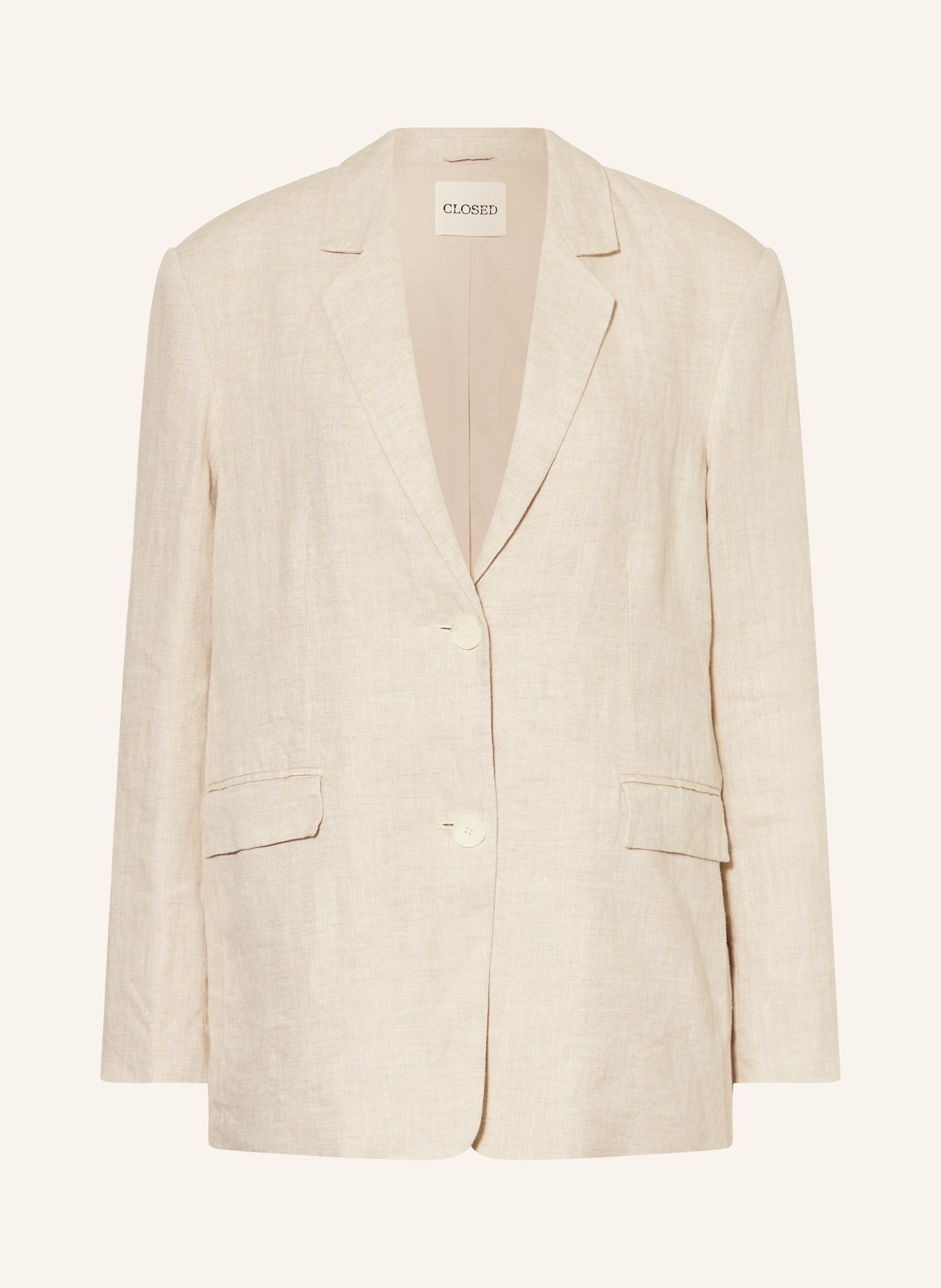 CLOSED Leinenblazer LOLA: BEIGE