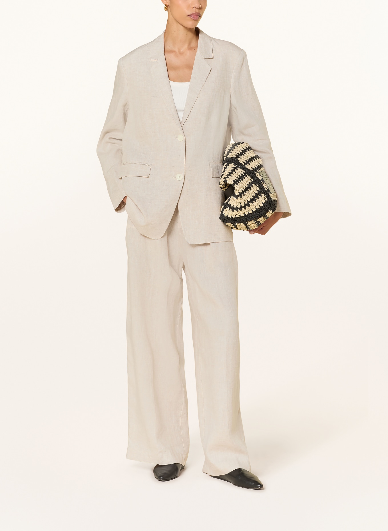 CLOSED Leinenblazer LOLA: BEIGE