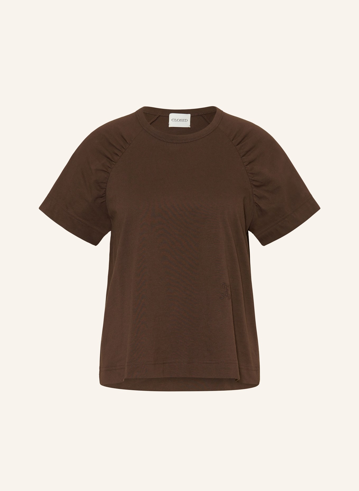CLOSED T-shirt: BROWN