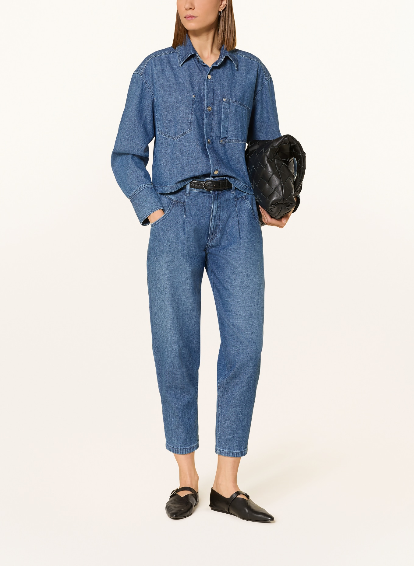 PNTS Barrel-jeans THE O SHAPE: 28 28