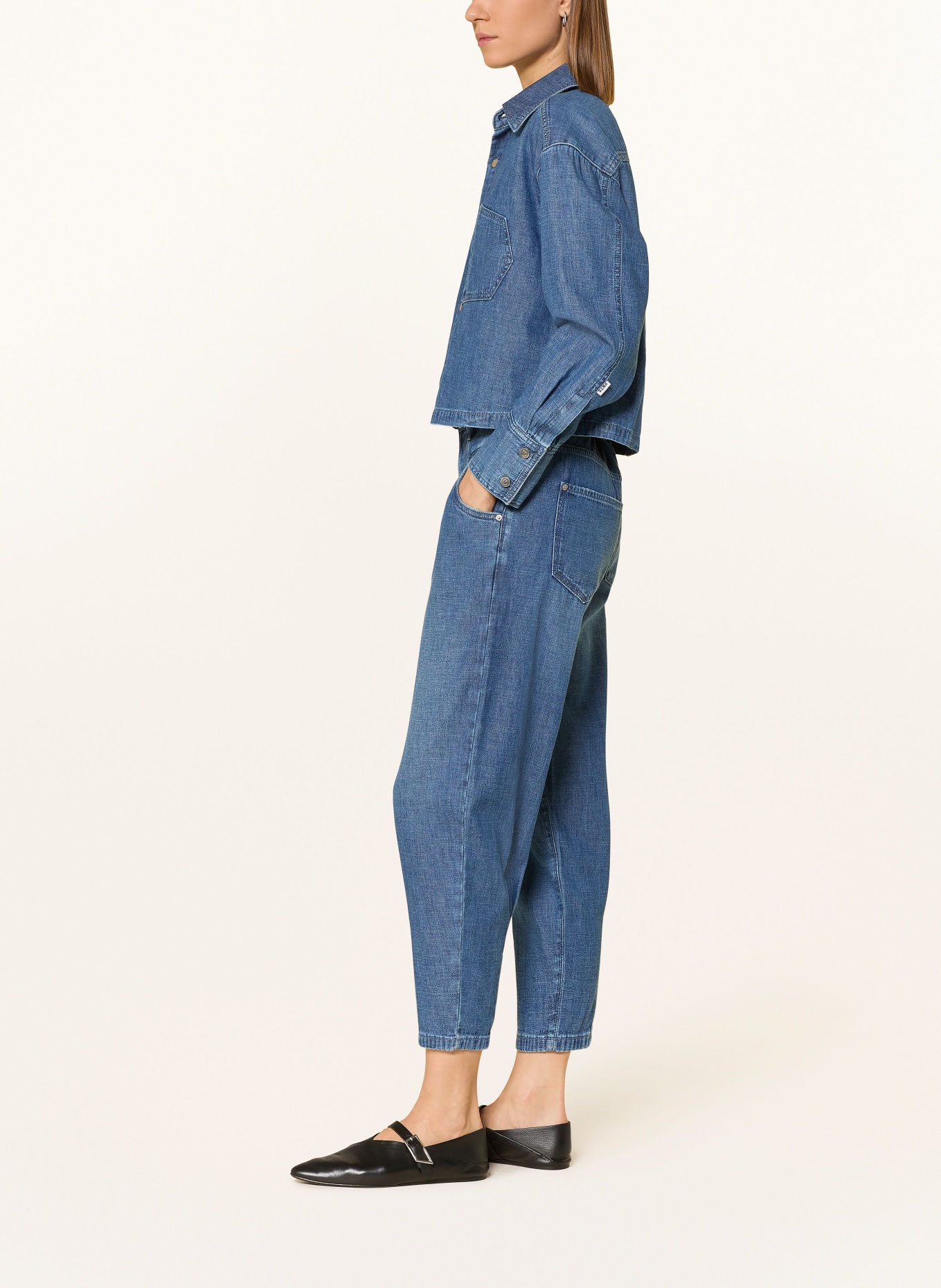 PNTS Barrel-jeans THE O SHAPE: 28 28