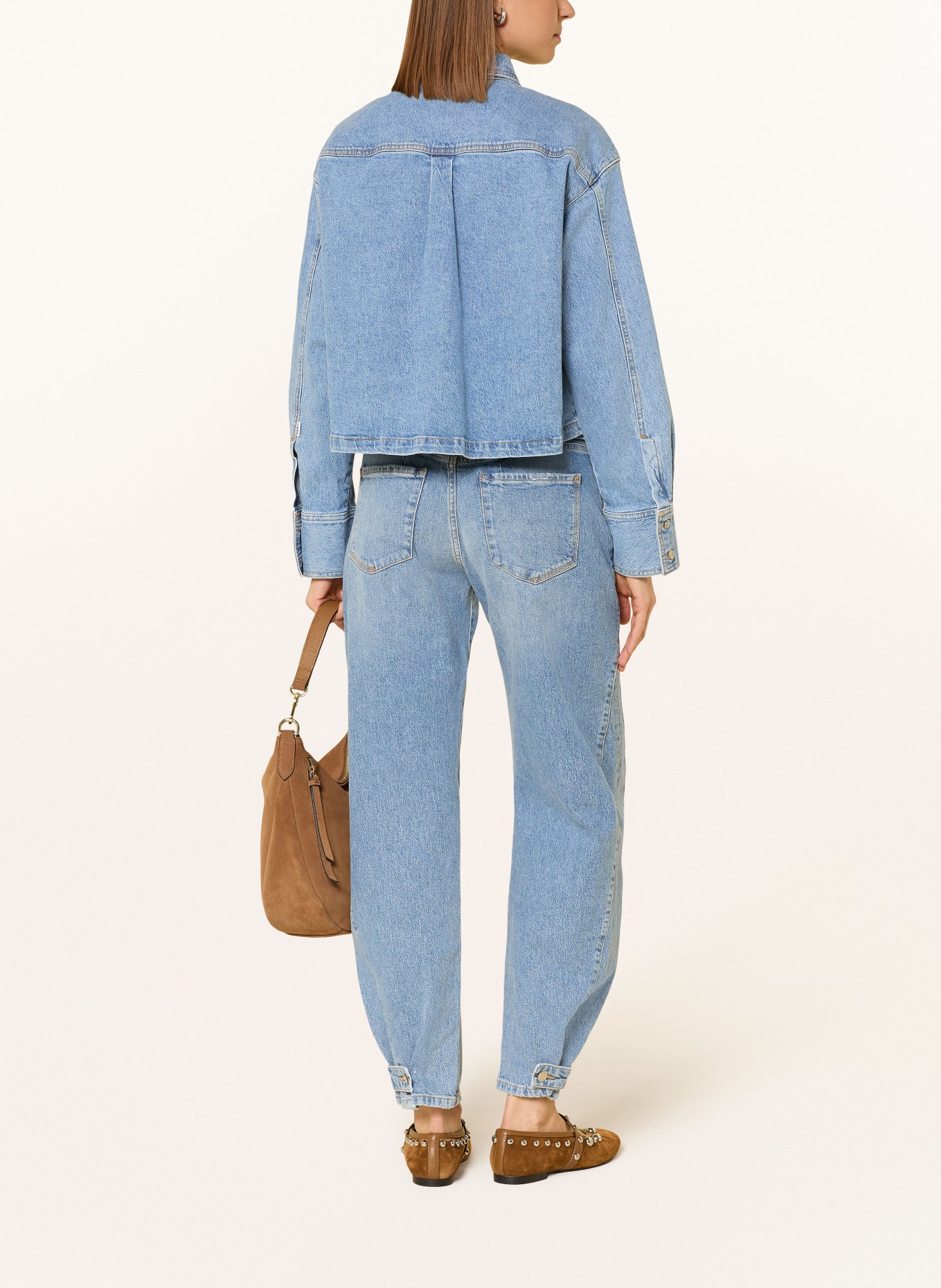 PNTS Jeansjacke THE SUIT UP: HELLBLAU