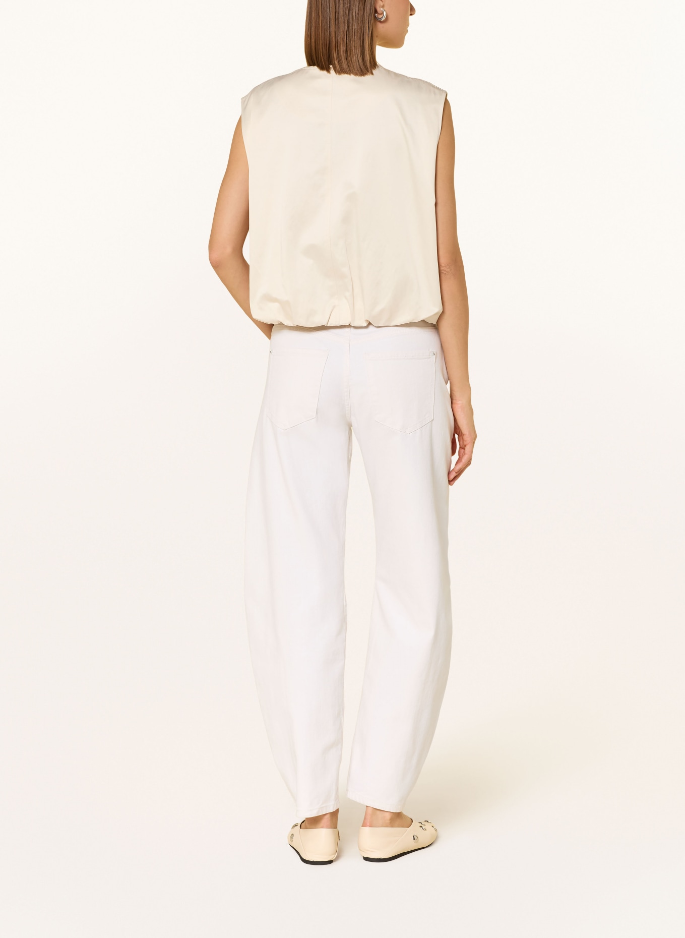 PNTS Barrel Jeans THE O SHAPE: 96 RAW UNBLEACHED DENIM