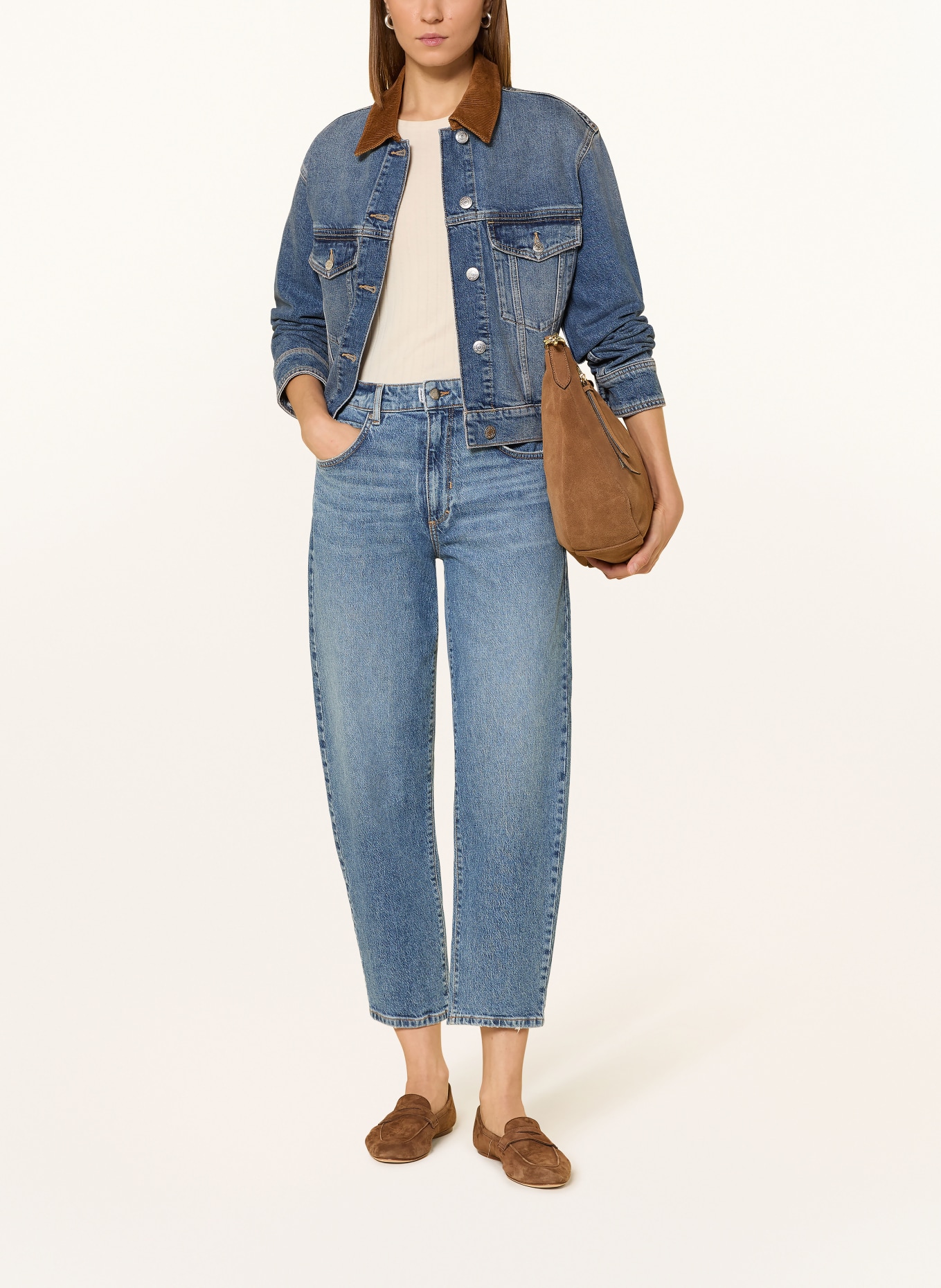 PNTS 7/8 jeans THE O SHAPE: 25 25