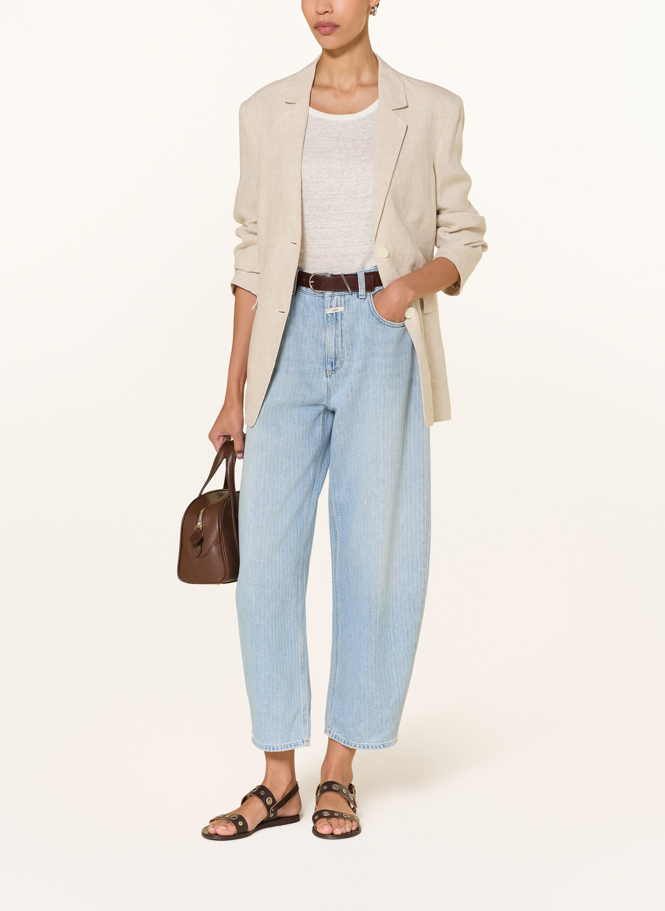 CLOSED Jean court JAZZIE: LBL Light Blue