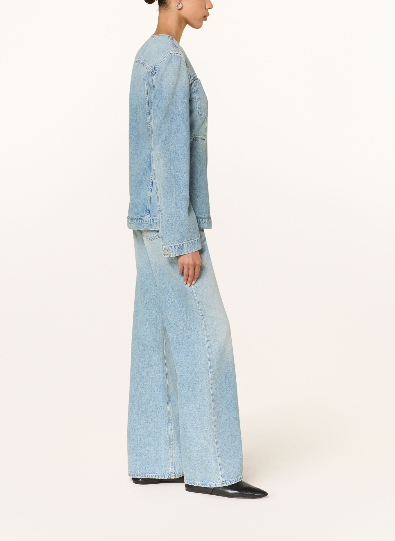 CLOSED Wide Leg Jeans GILLAN: LBL Light Blue