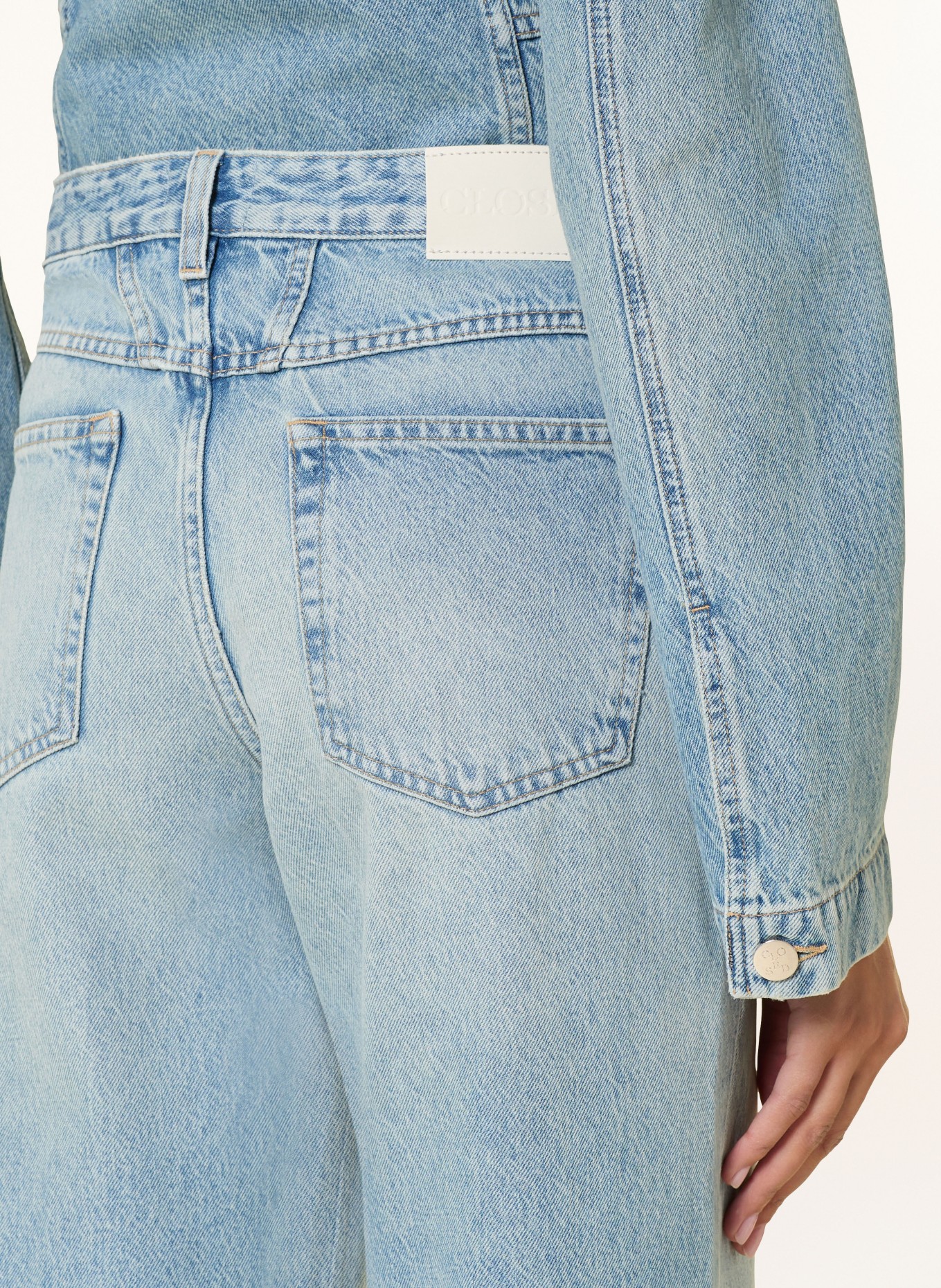 CLOSED Wide Leg Jeans GILLAN: LBL Light Blue