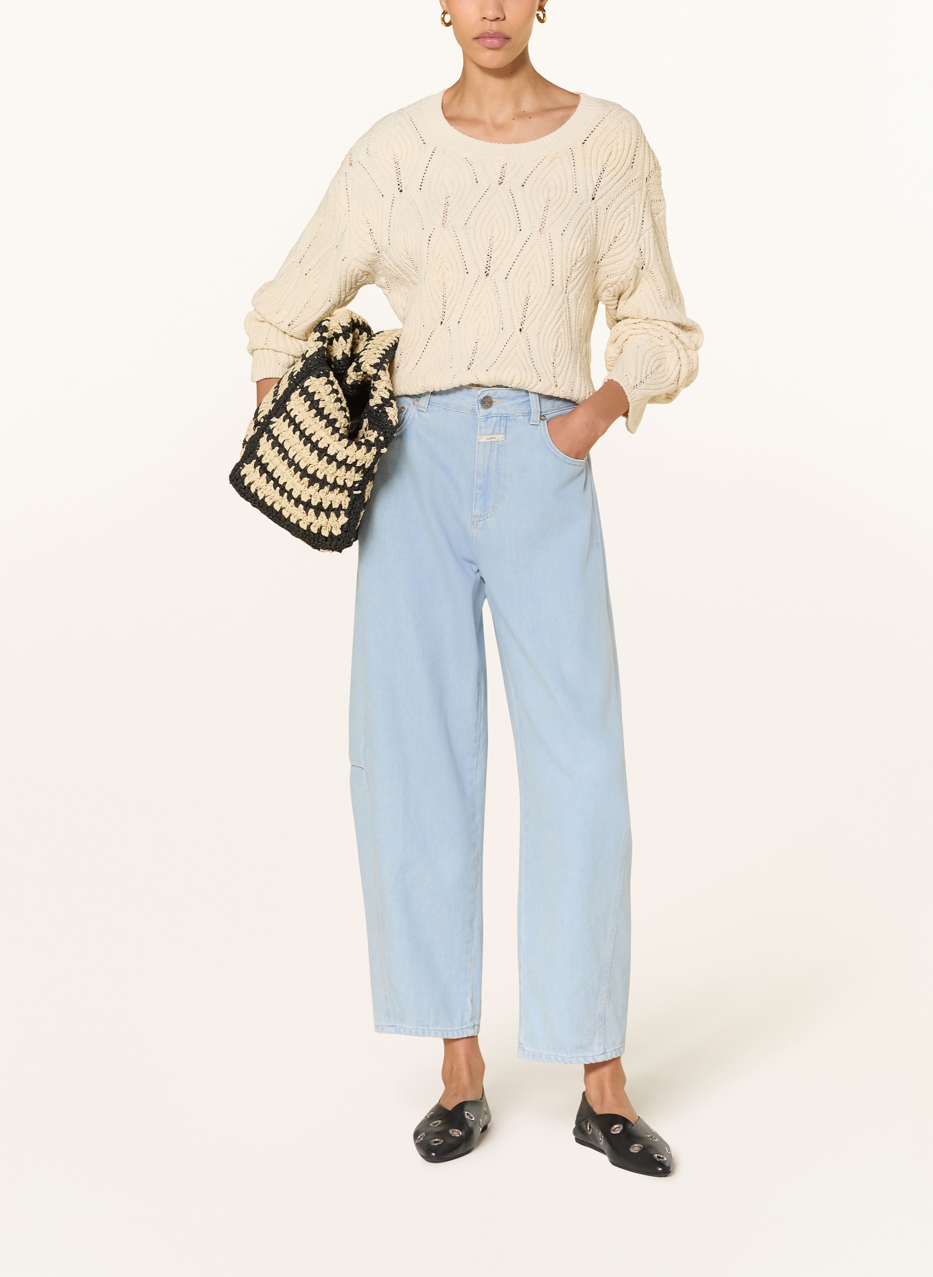 CLOSED Barrel Jeans JAZZIE: LBL Light Blue