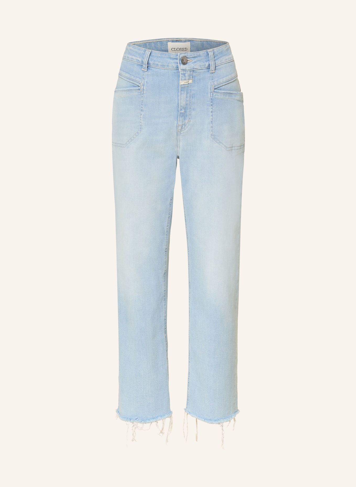 CLOSED Cropped-Jeans MIRA-X: LBL Light Blue