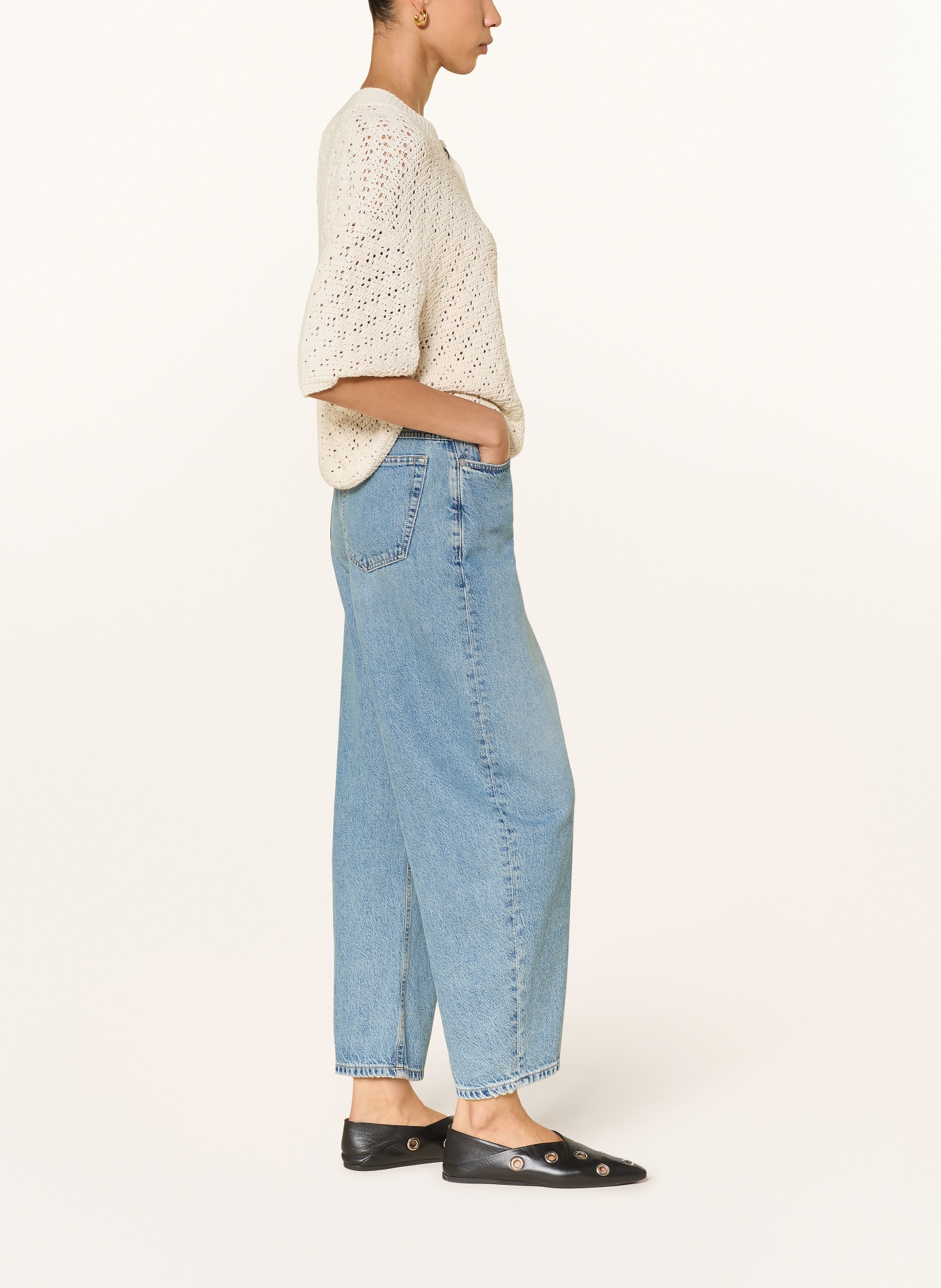 CLOSED Barrel Jeans JAZZIE: MBL MID BLUE