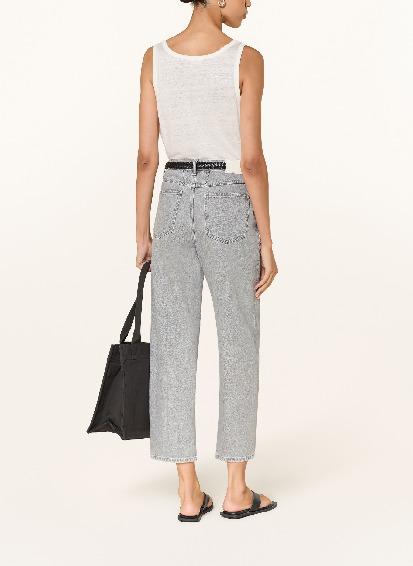 CLOSED Cropped Jeans STOVER-X: MGY MID GREY