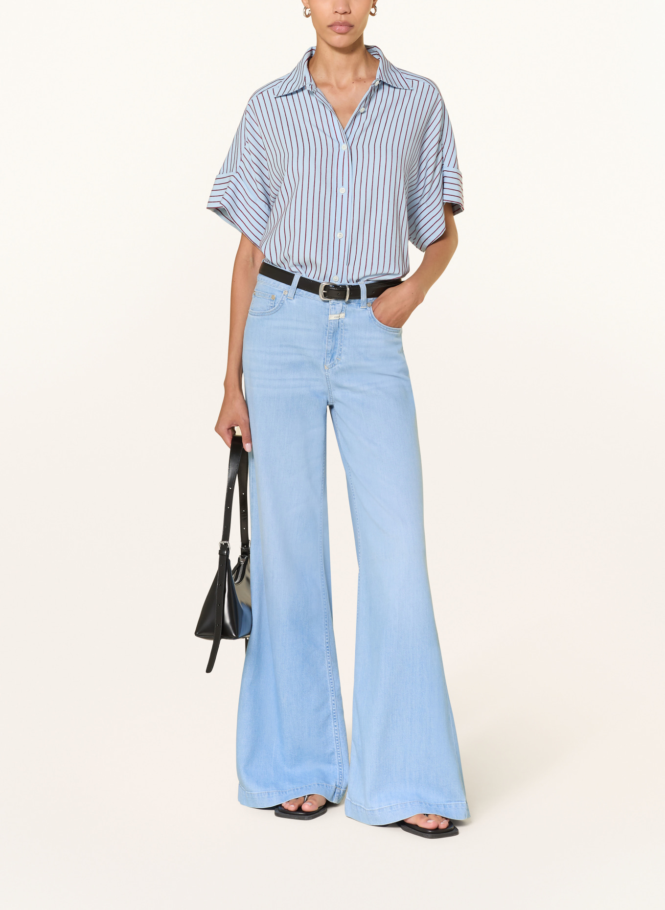 CLOSED Wide Leg Jeans: LBL Light Blue