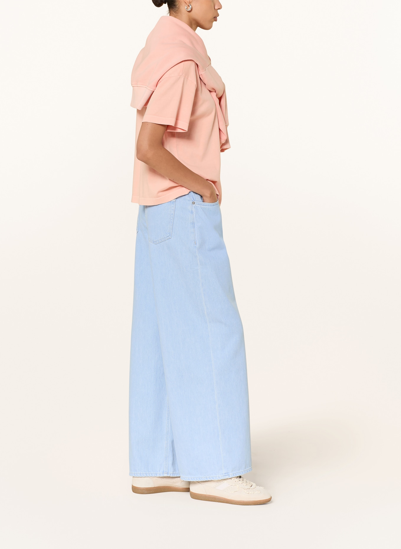 CLOSED Dżinsy z szerokimi nogawkami JAYLA: LBL Light Blue