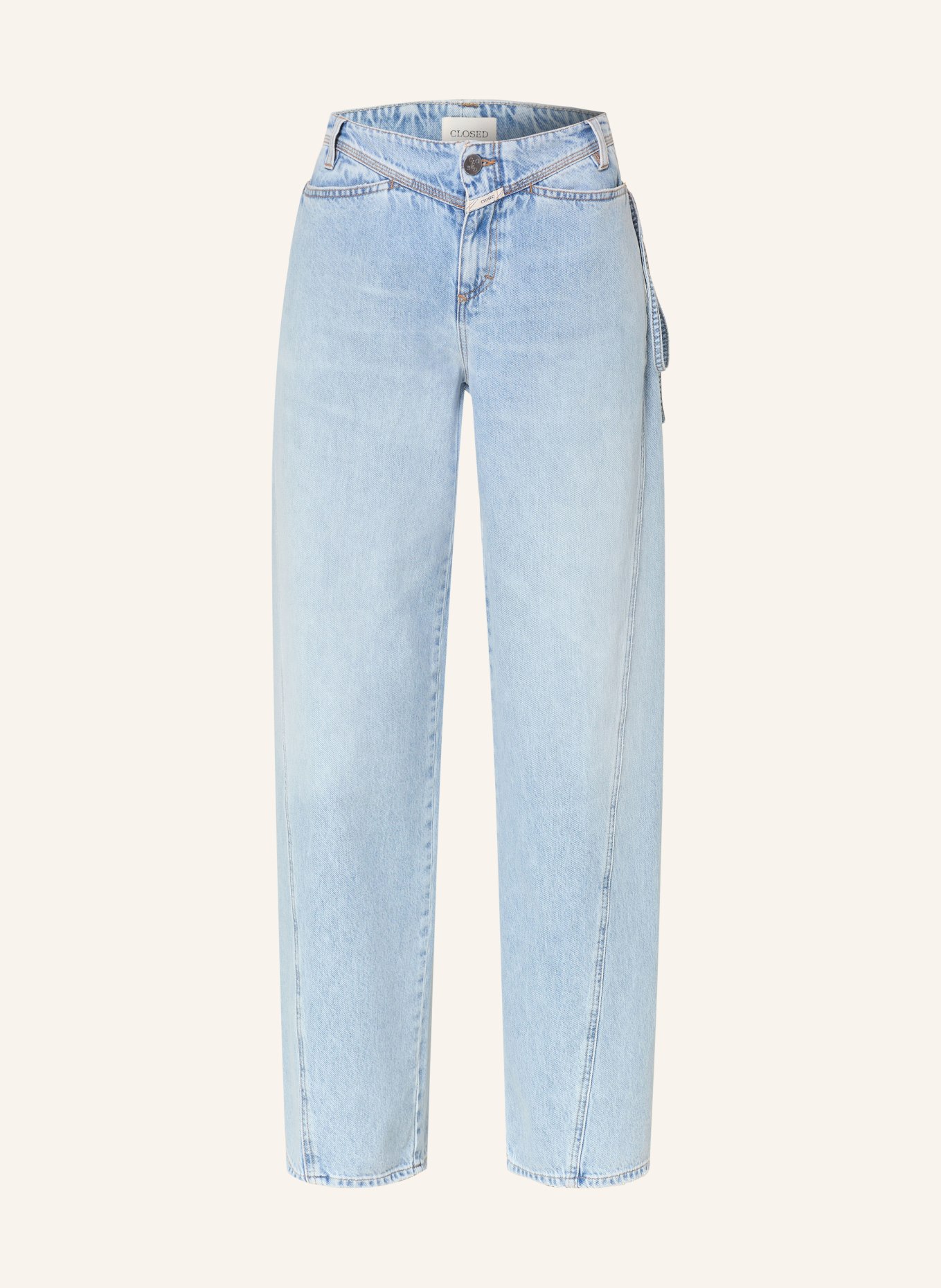 CLOSED Dżinsy z szerokimi nogawkami PARI-X: LBL Light Blue