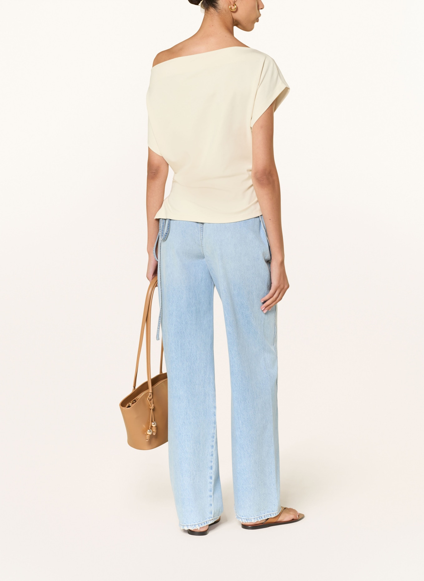 CLOSED Dżinsy z szerokimi nogawkami PARI-X: LBL Light Blue