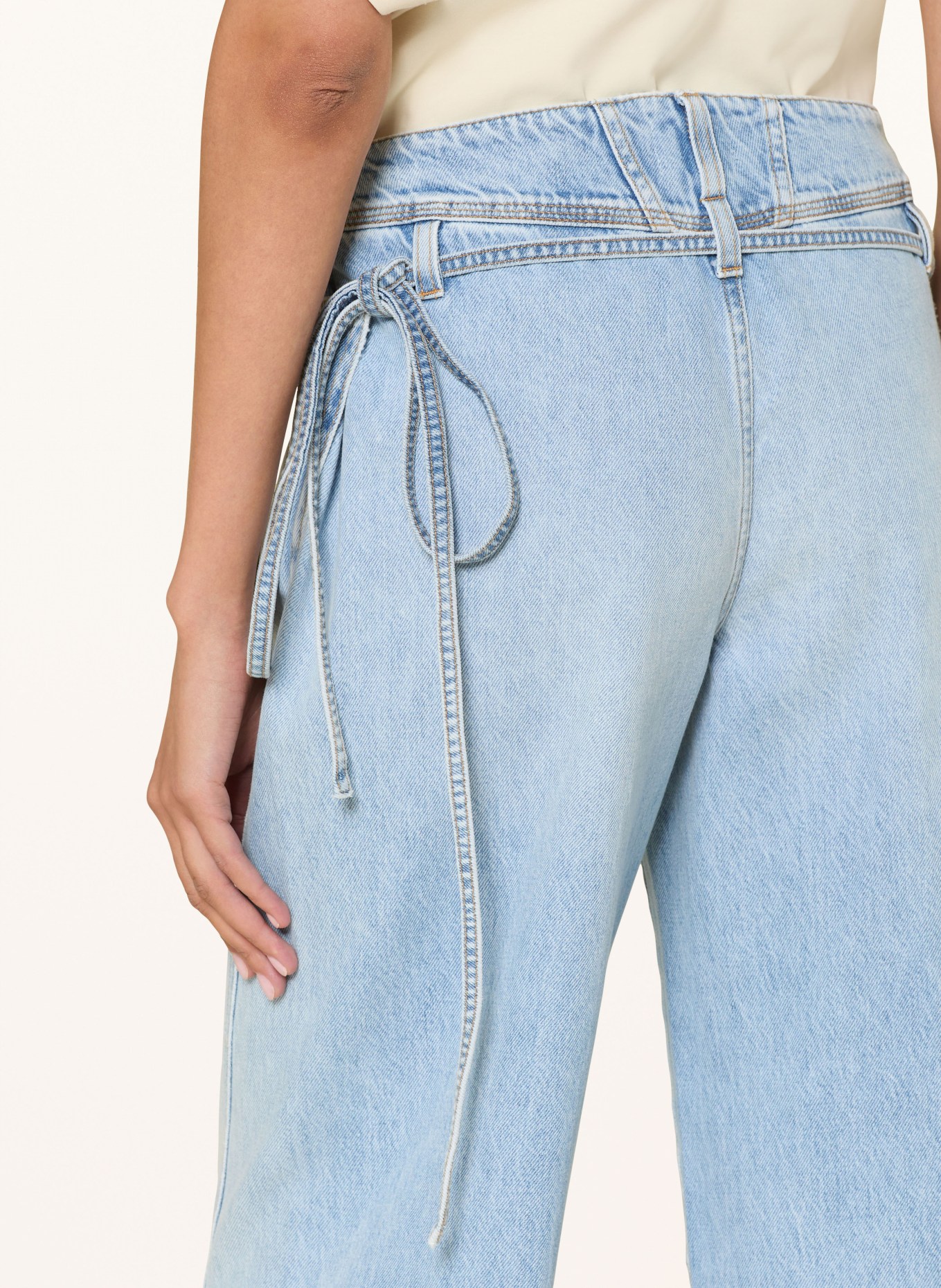 CLOSED Dżinsy z szerokimi nogawkami PARI-X: LBL Light Blue