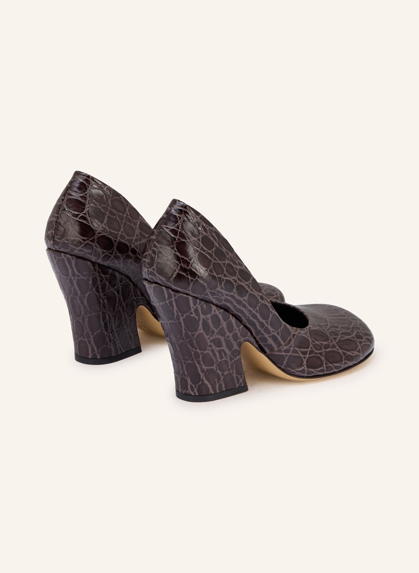 DRIES VAN NOTEN Pumps: DUNKELLILA / HELLLILA