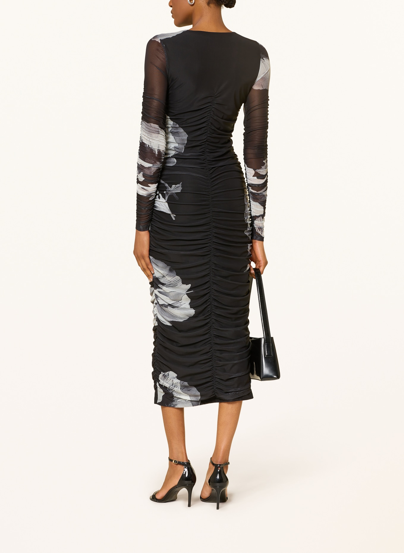 TED BAKER Sukienka ARIETTY: CZARNY / SZARY