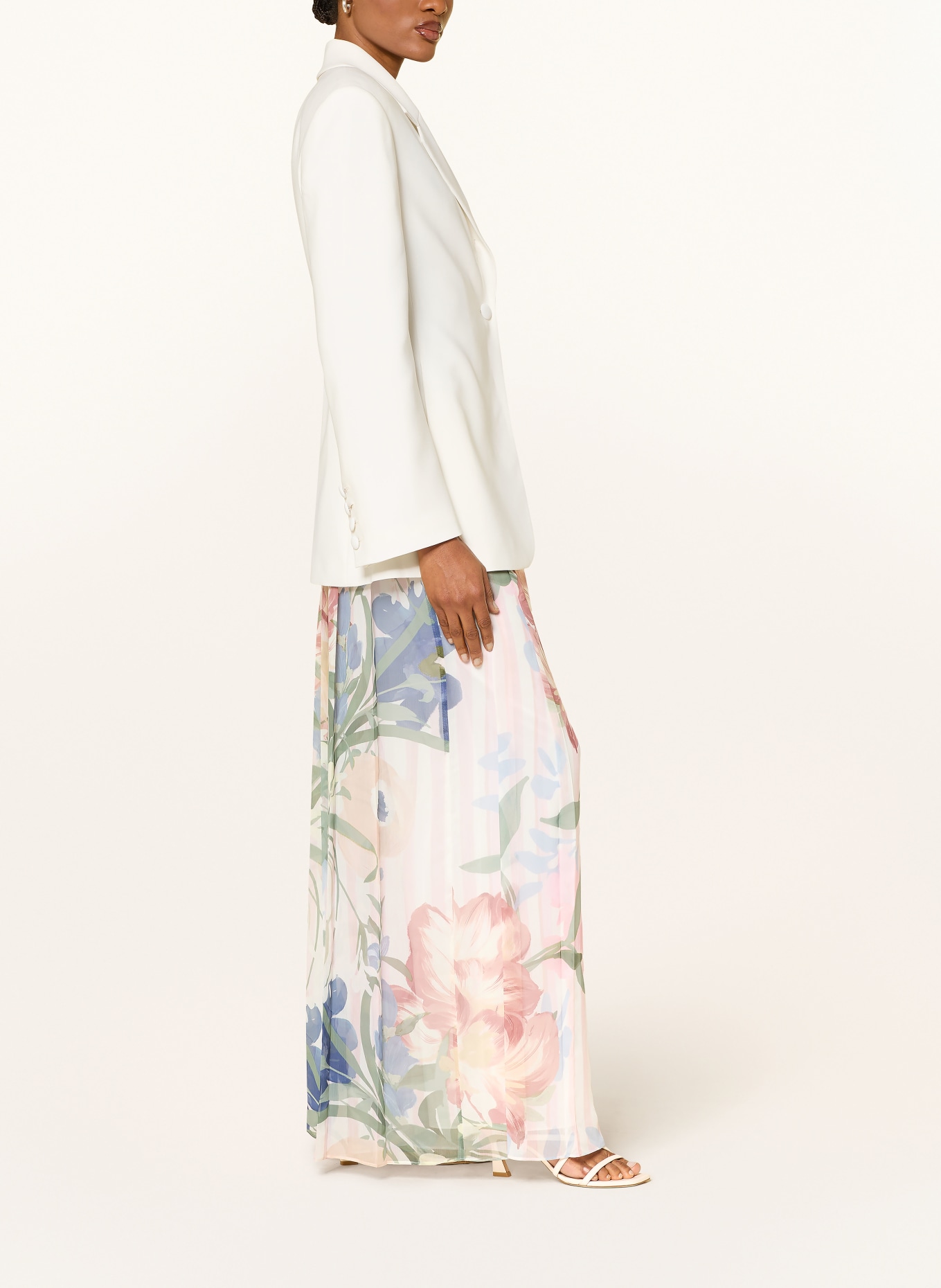 TED BAKER Marlenehosen HURTA: ROSA / GRÜN / WEISS