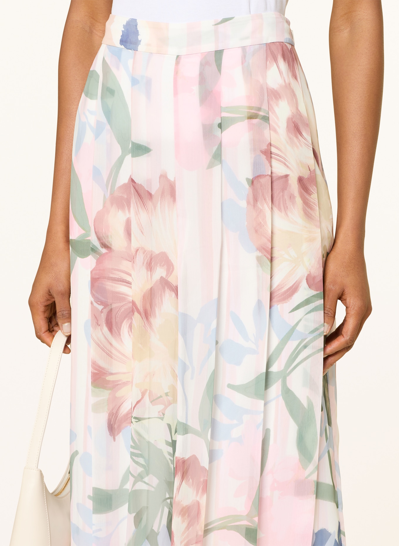 TED BAKER Marlenehosen HURTA: ROSA / GRÜN / WEISS