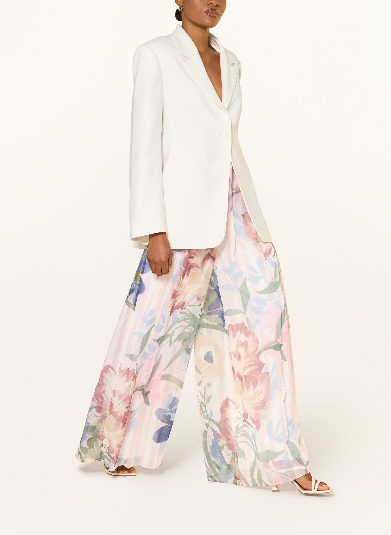 TED BAKER Marlenehosen HURTA: ROSA / GRÜN / WEISS