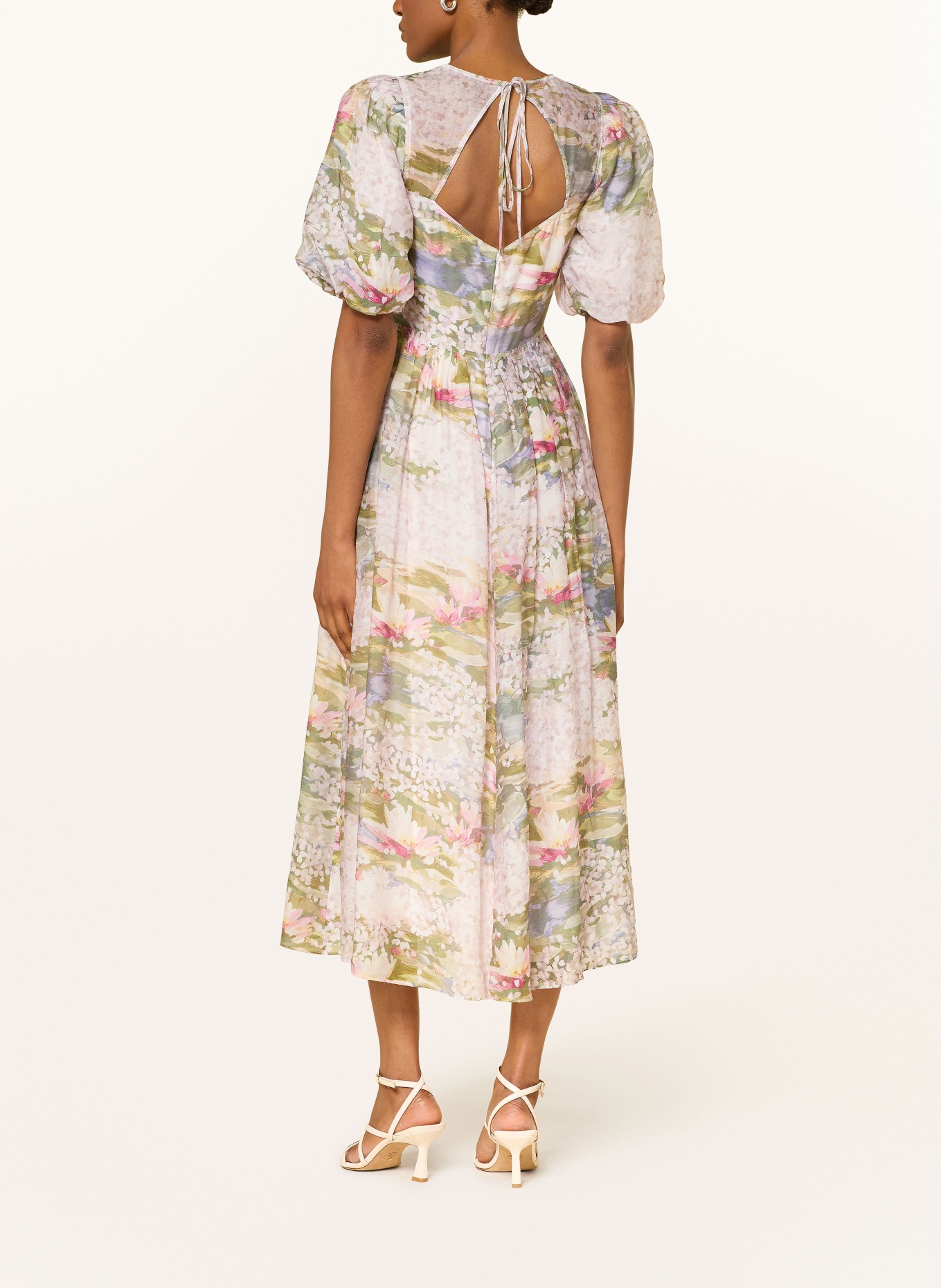 TED BAKER Kleid JONORA: ROSA / HELLLILA / HELLGRÜN