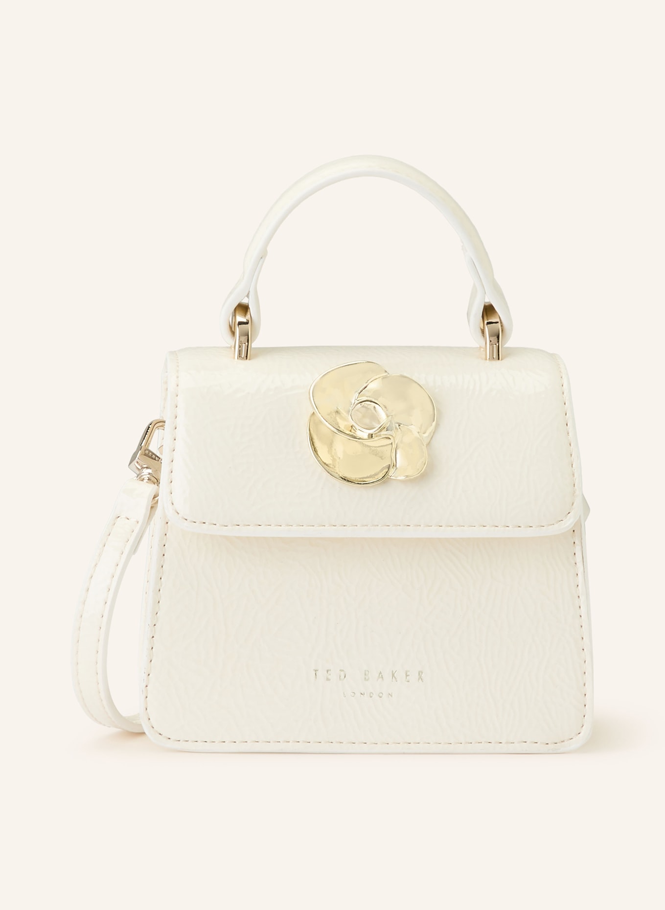 TED BAKER ROSELAH Micro Bag: WHITE