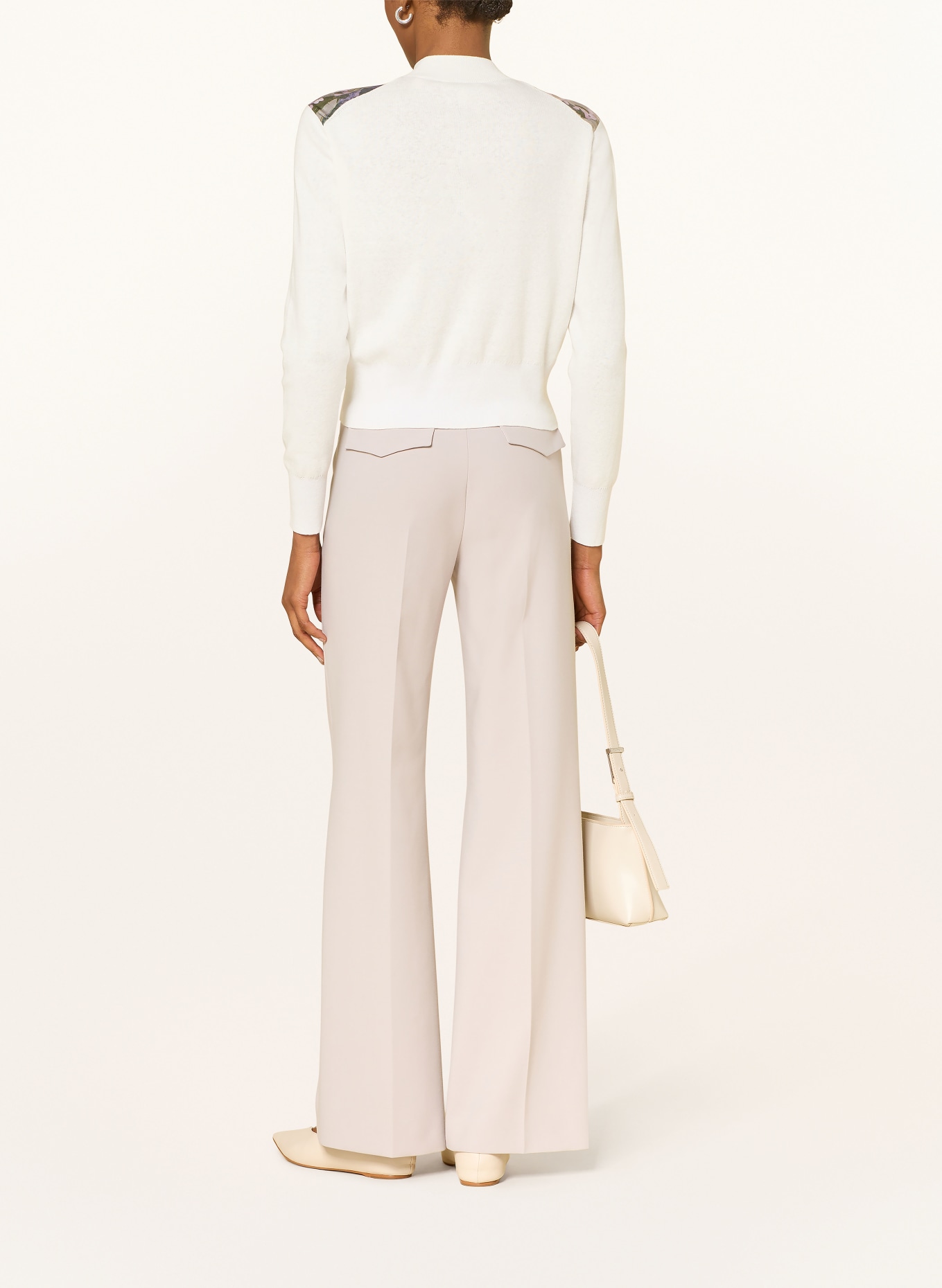 TED BAKER Vest SISILLA in verschillende materialen: WIT / ROSÉ / GROEN