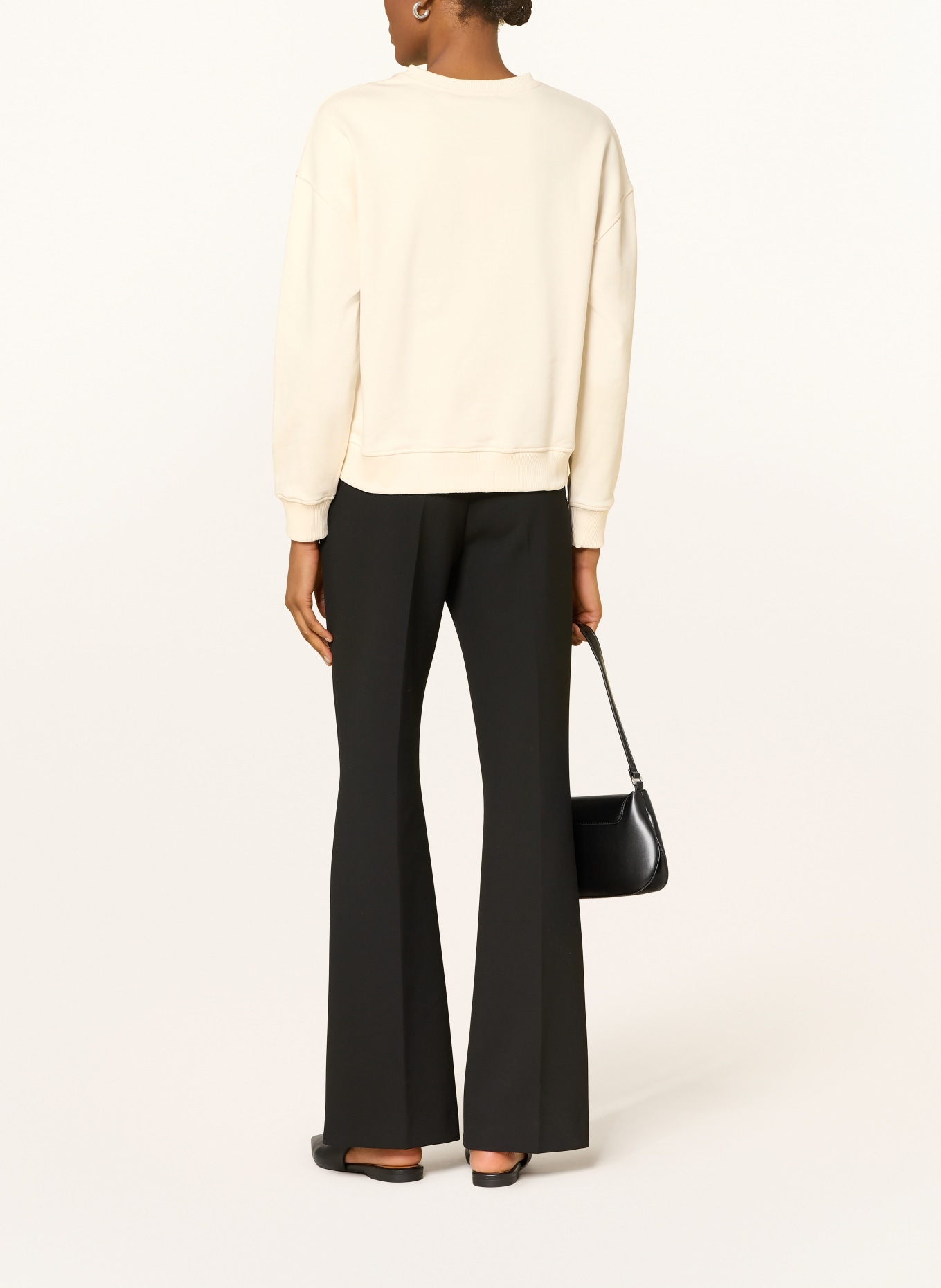 TED BAKER Sweatshirt TONNIE: CREME / PINK / DUNKELGRÜN