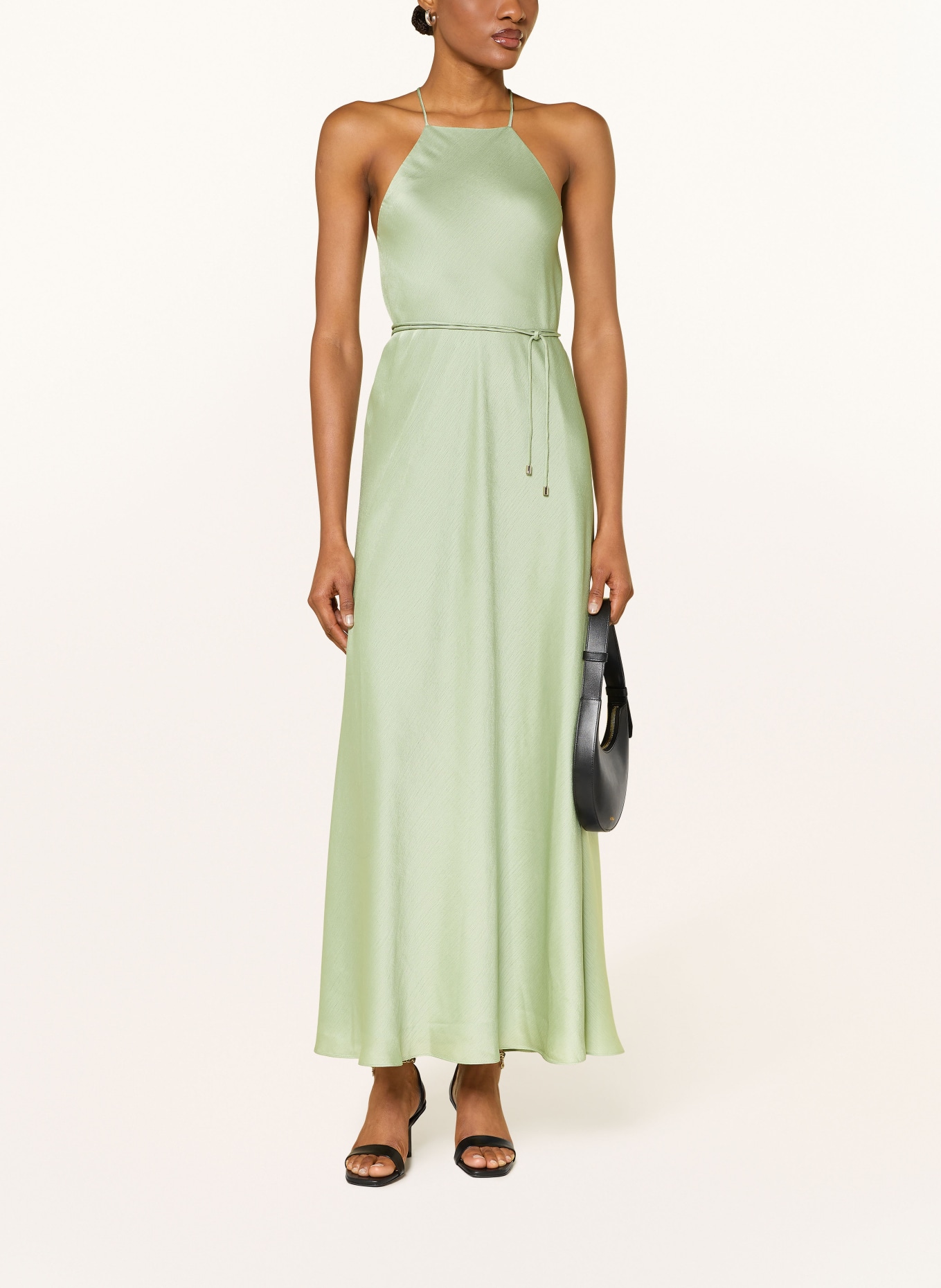 TED BAKER Satinkleid KAHRLI: HELLGRÜN