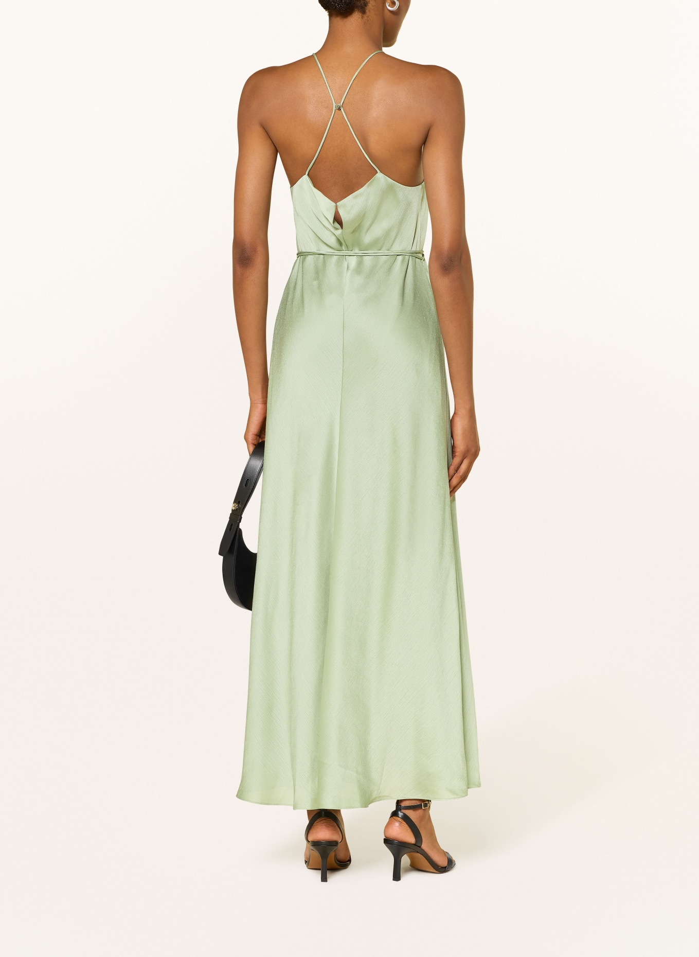 TED BAKER Satinkleid KAHRLI: HELLGRÜN